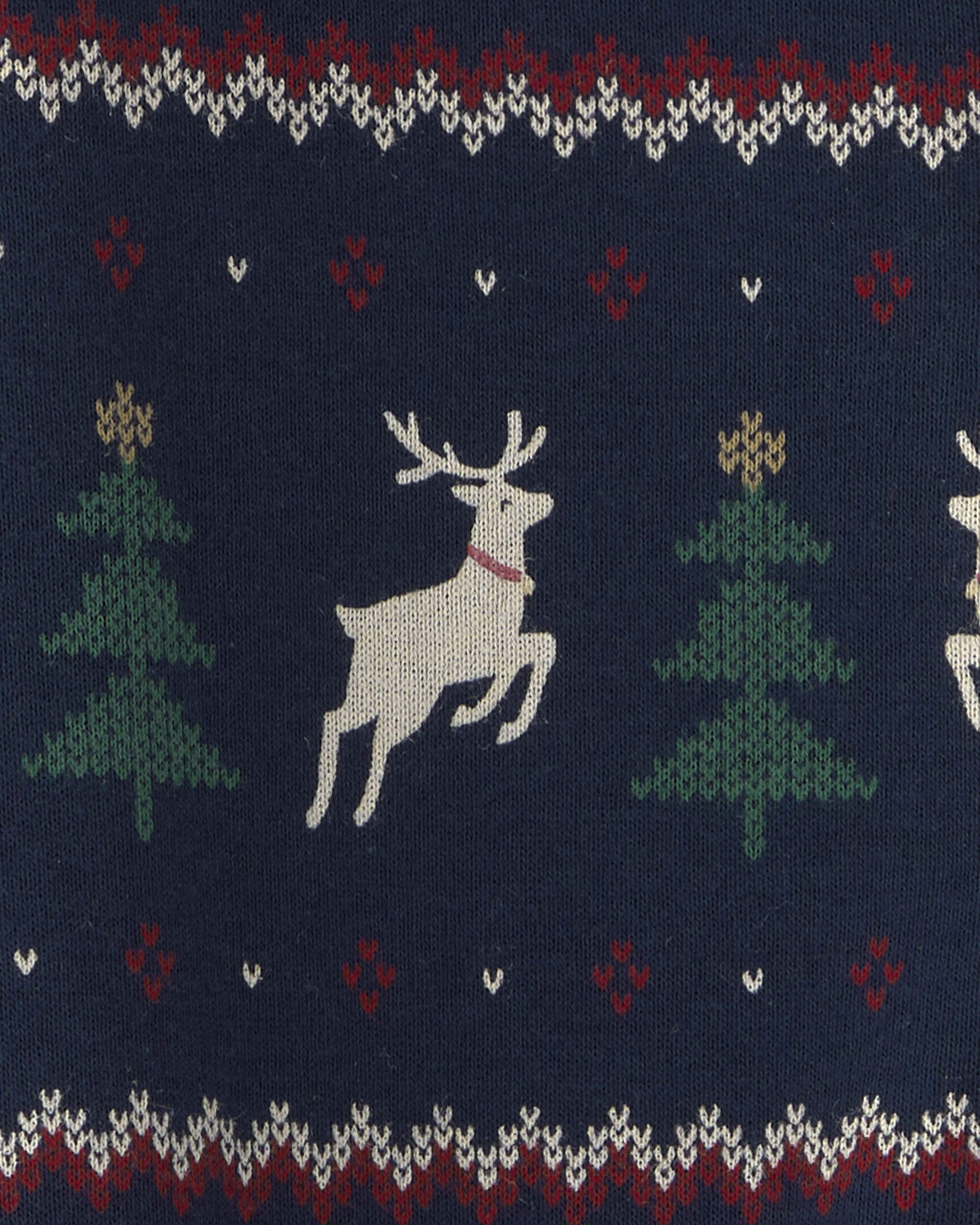 Baby Organic Cotton Fair Isle Sleepers