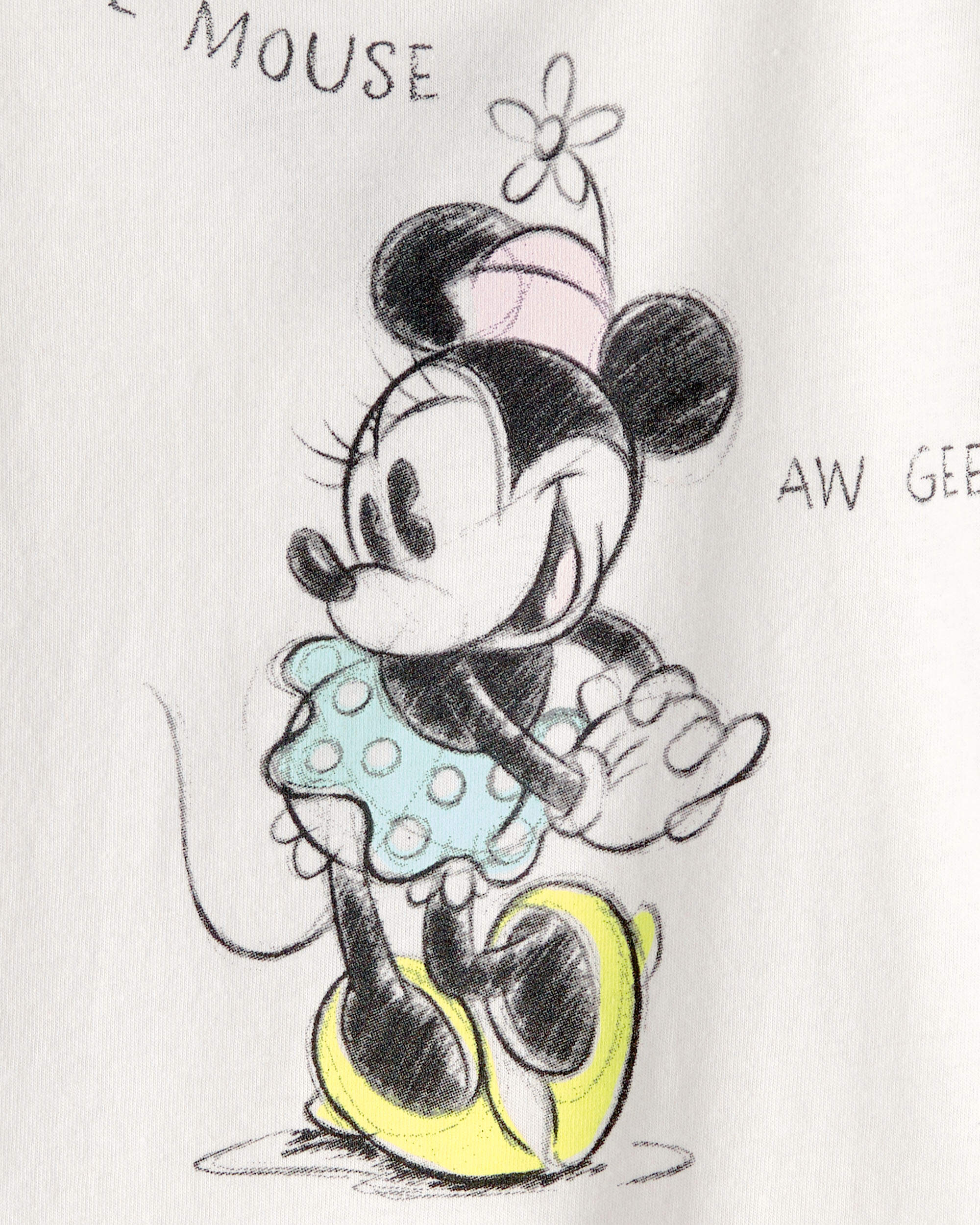 Toddler Girl Disney© Minnie Mouse Graphic Tee - White