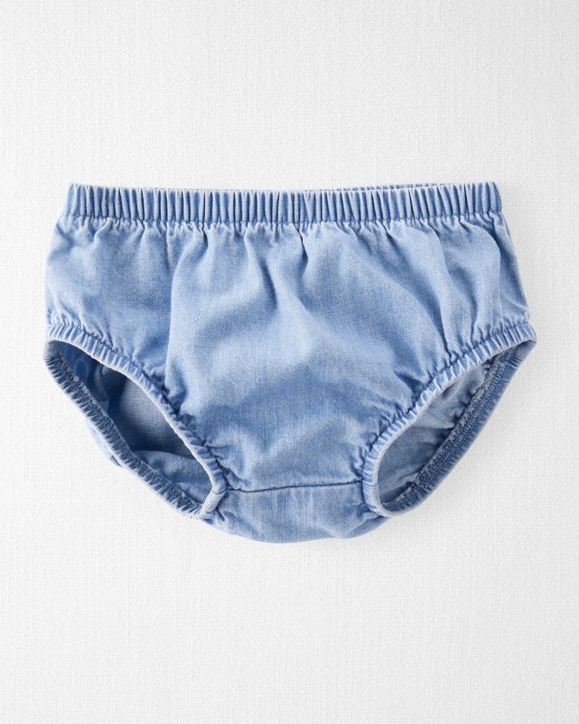 Baby Organic Cotton Chambray Dress