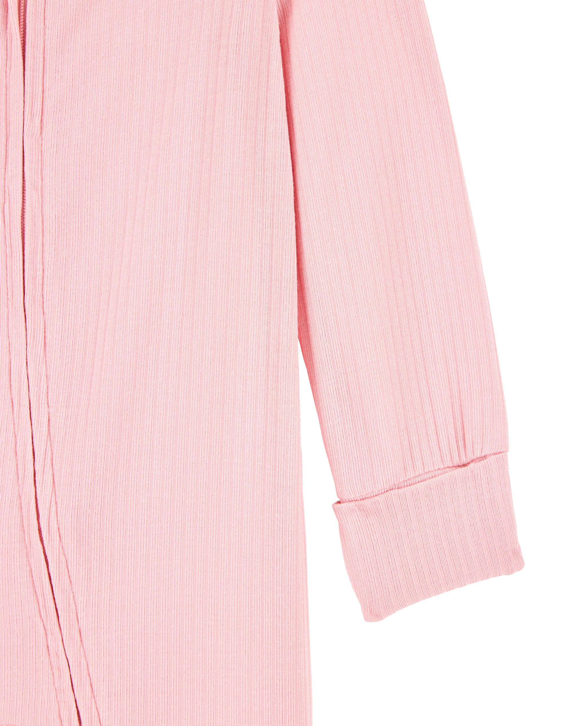 Baby Girl Solid 2-Way Zip PurelySoft Sleeper Pyjamas