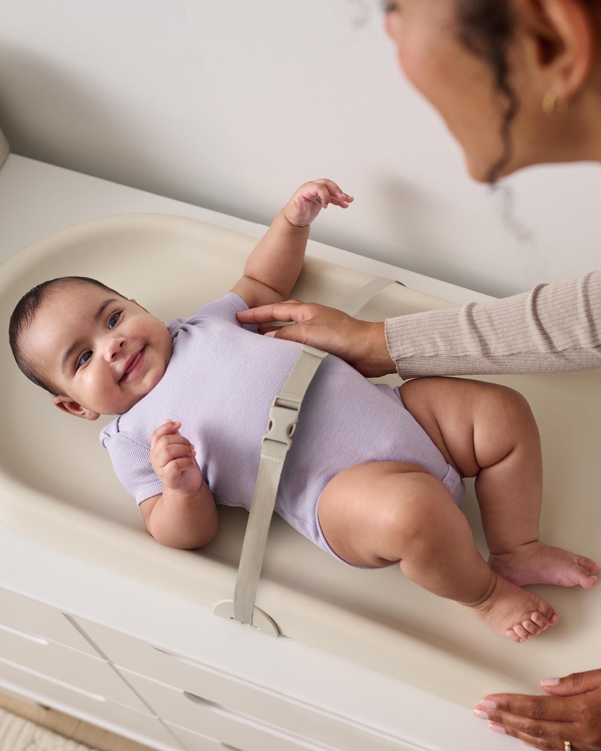 16" Nursery Style Light-Up Changing Pad – Oat