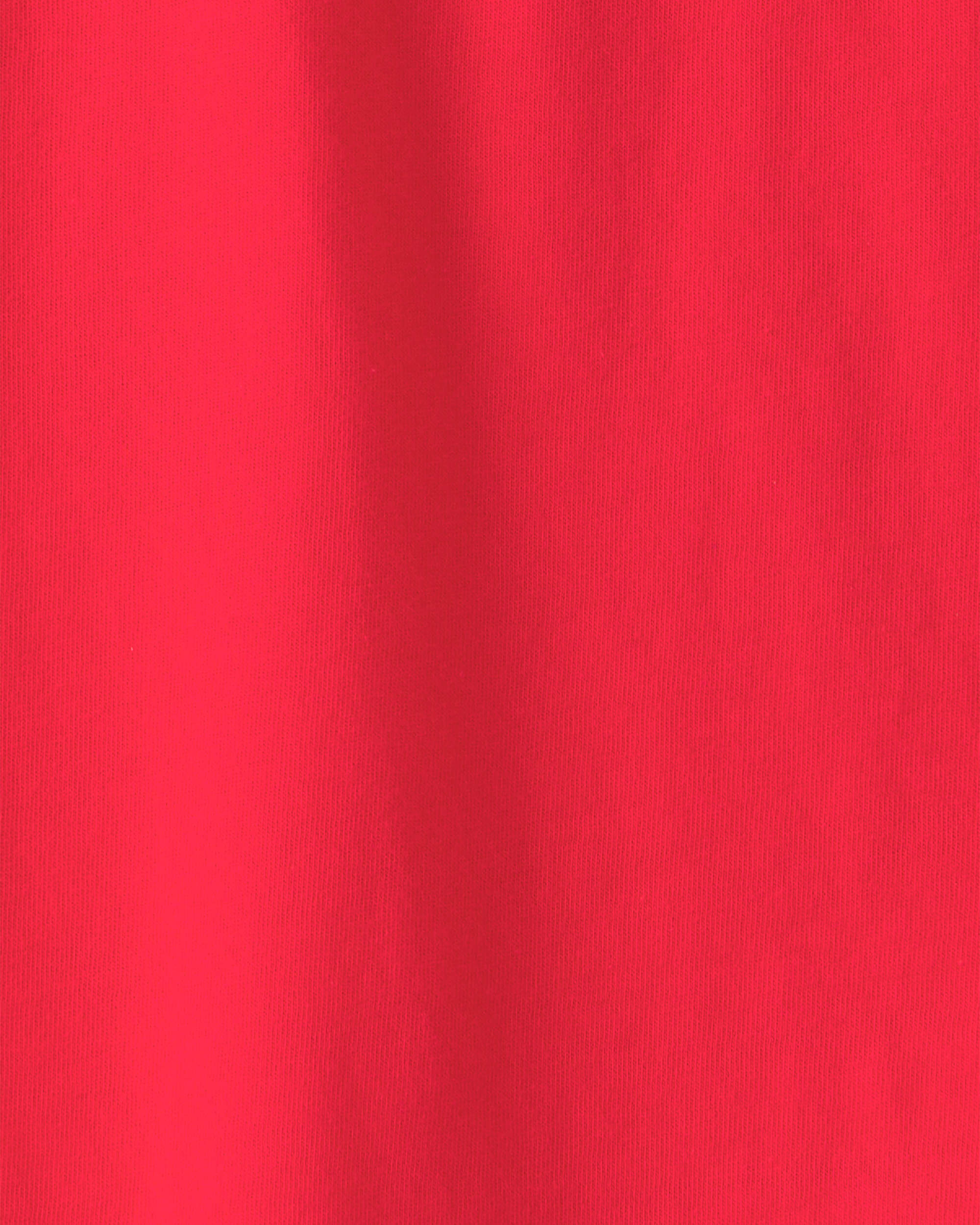 Boys Henley Tee - Red