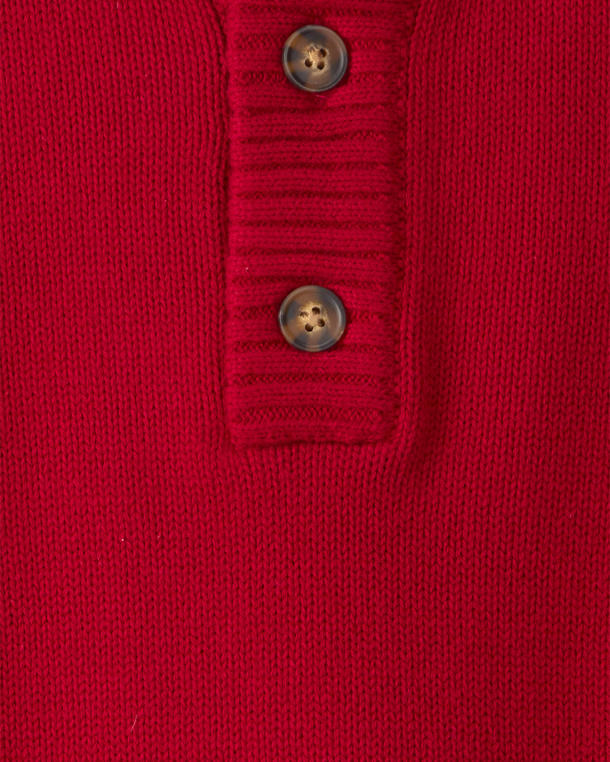 Boys Pullover Sweater - Red