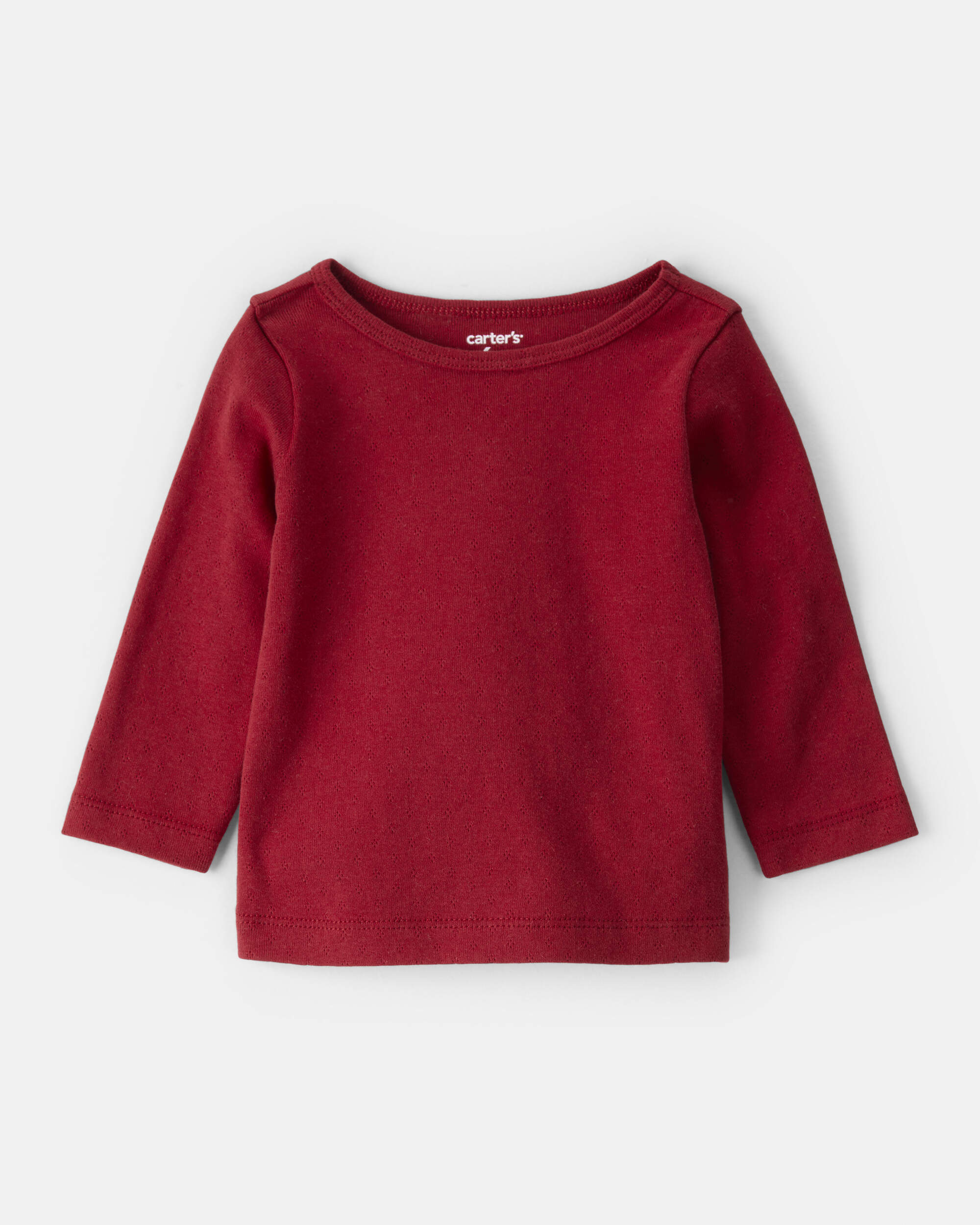 Baby Girl 3-Piece Holly Print Long-Sleeve Dress Set - White