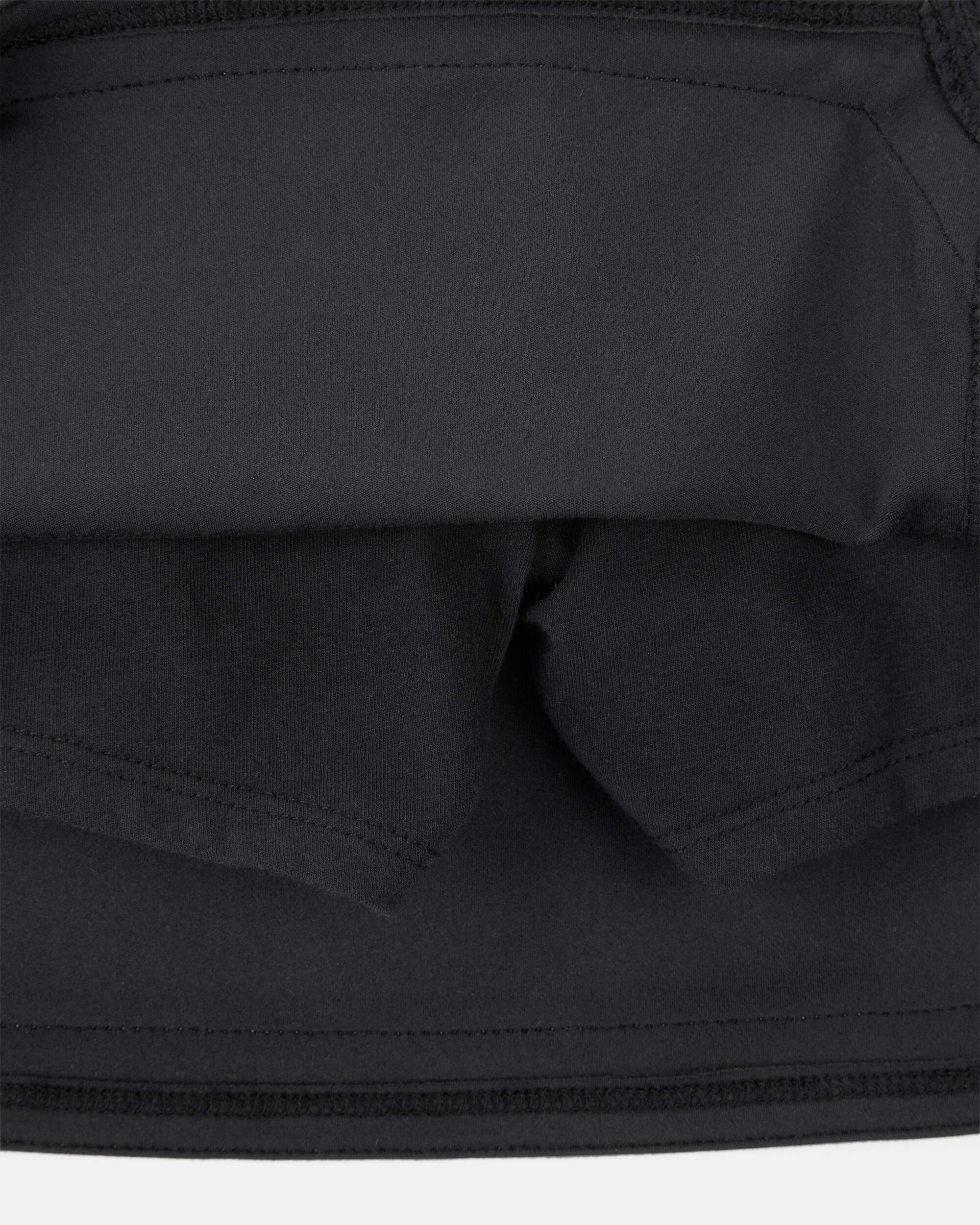 Girls Knit Active Skort - Black