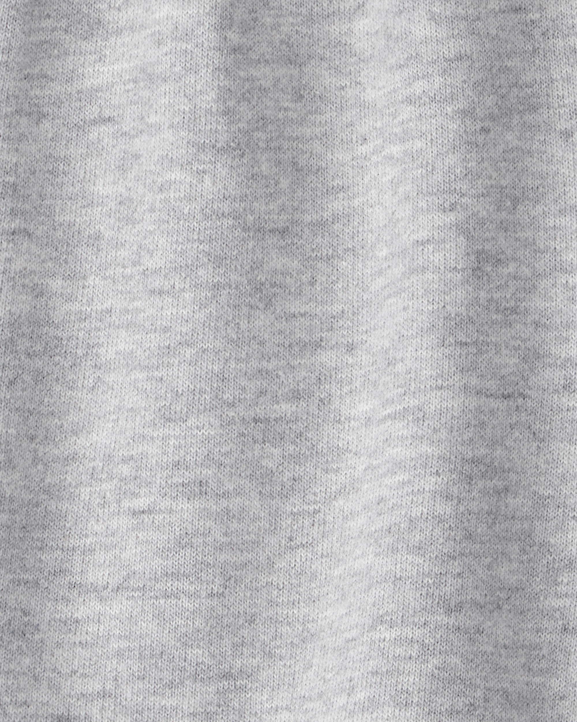 Baby Boy French Terry Shorts - Grey