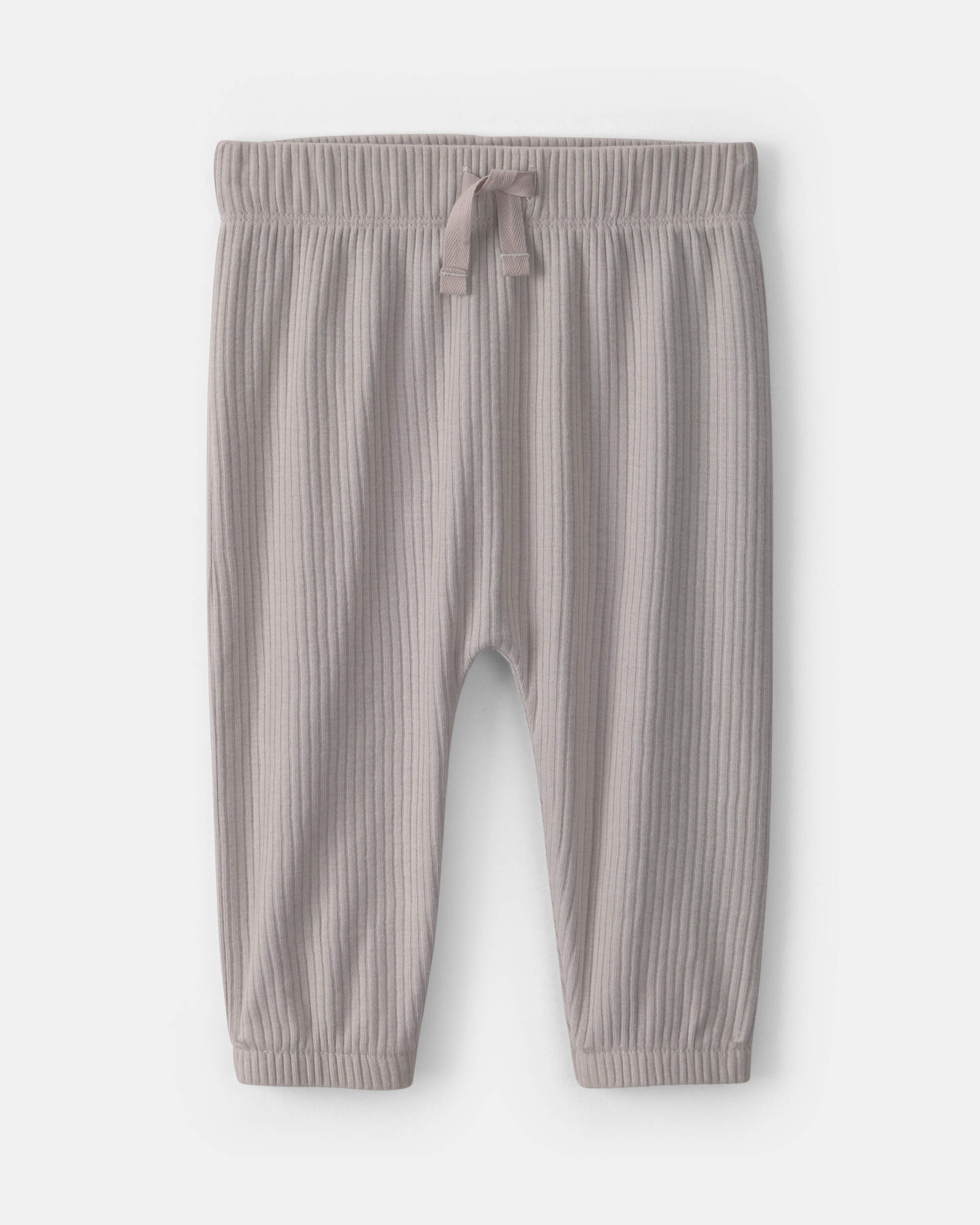 Baby 4-Piece Elephant Long-Sleeve Bodysuit & Pant Set - Grey