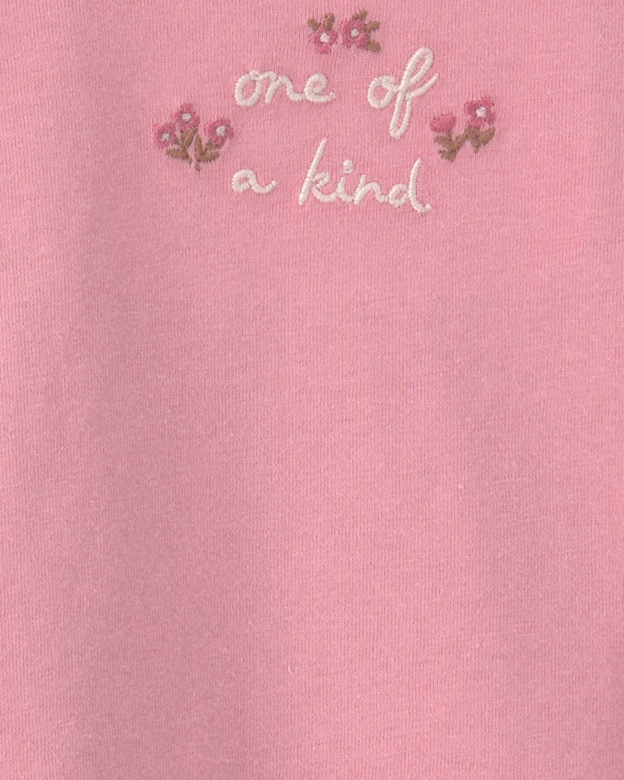 Baby Girl 4-Piece Long-Sleeve Top & Pant Set - Pink