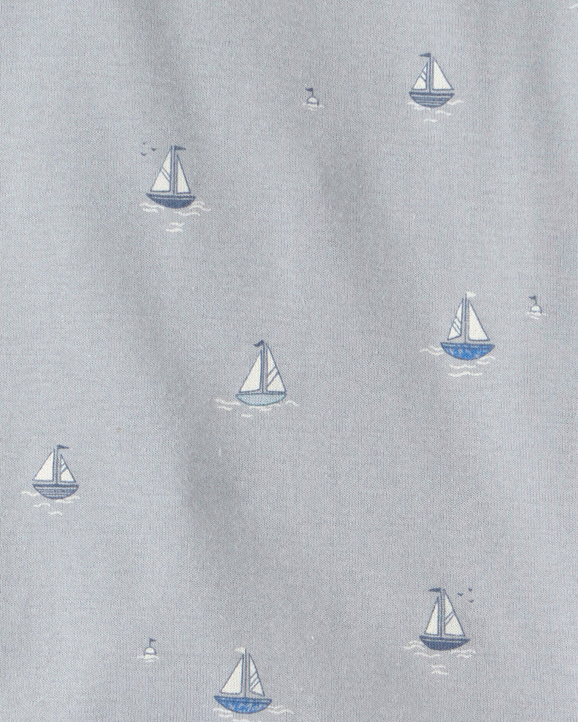Toddler 2-Piece Organic Cotton Pyjama Sail Away Print