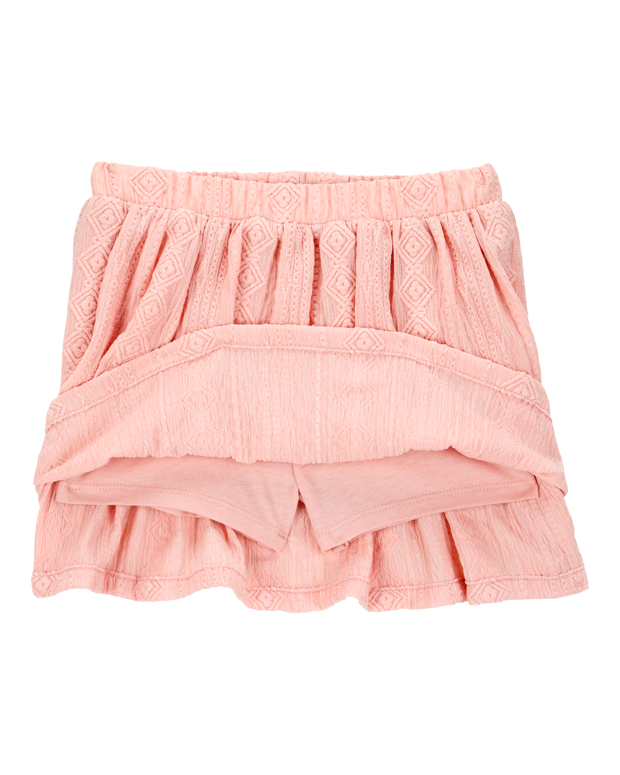 Toddler Crochet Pull-On Skort