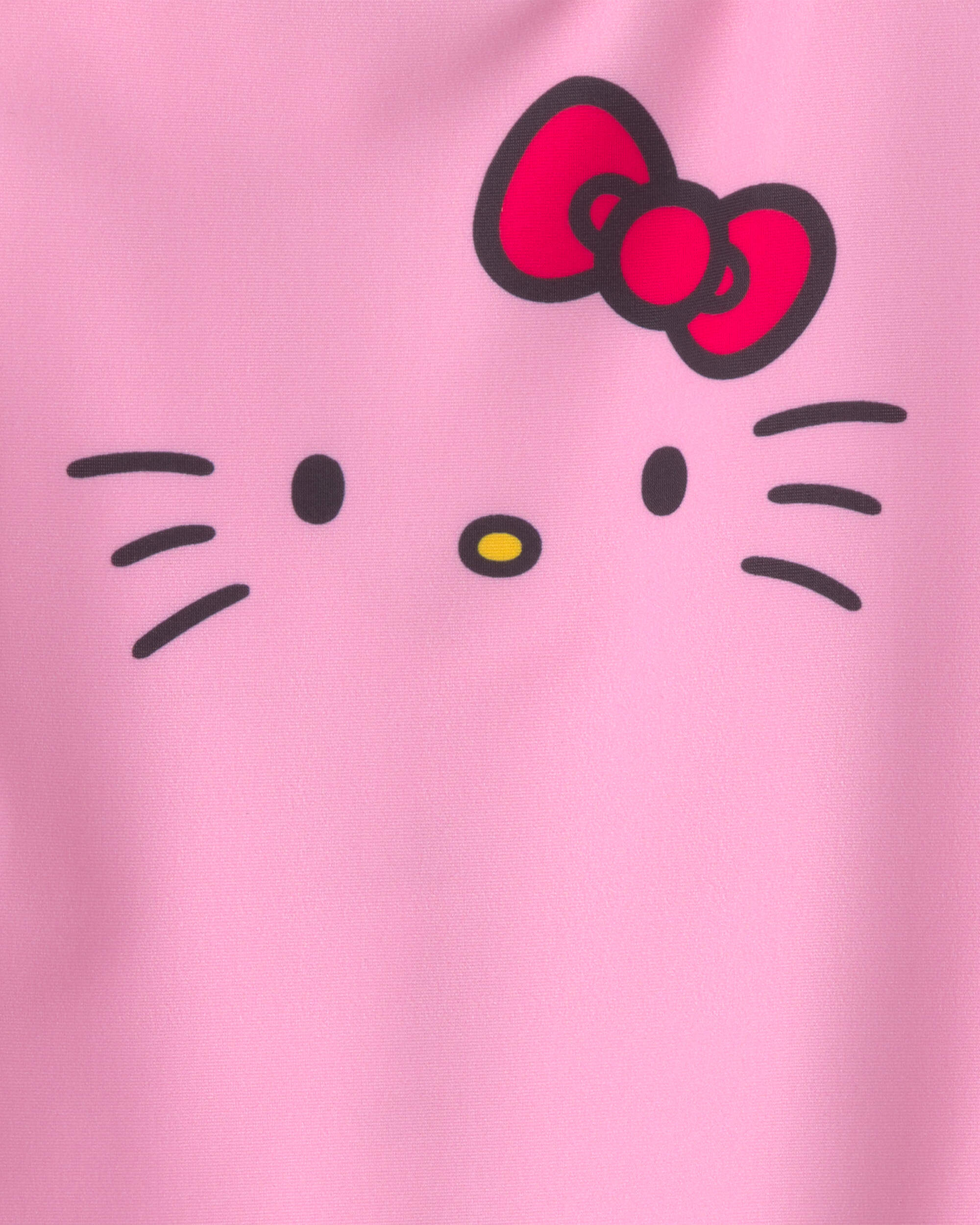 Toddler Girl 1-Piece Hello Kitty® Swimsuit - Pink