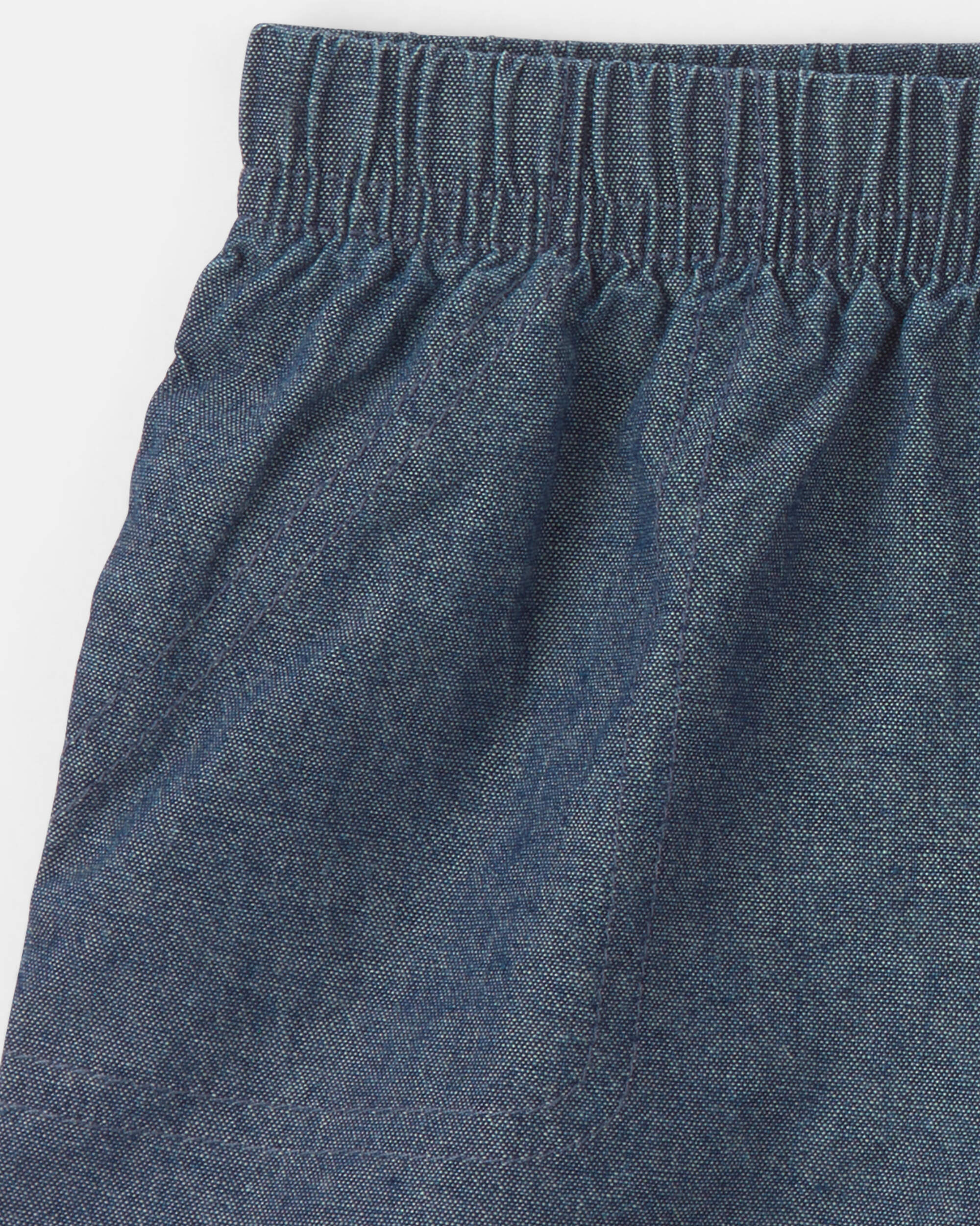 Baby Boy 2-Piece Polo Shirt & Short Set - Orange/Blue