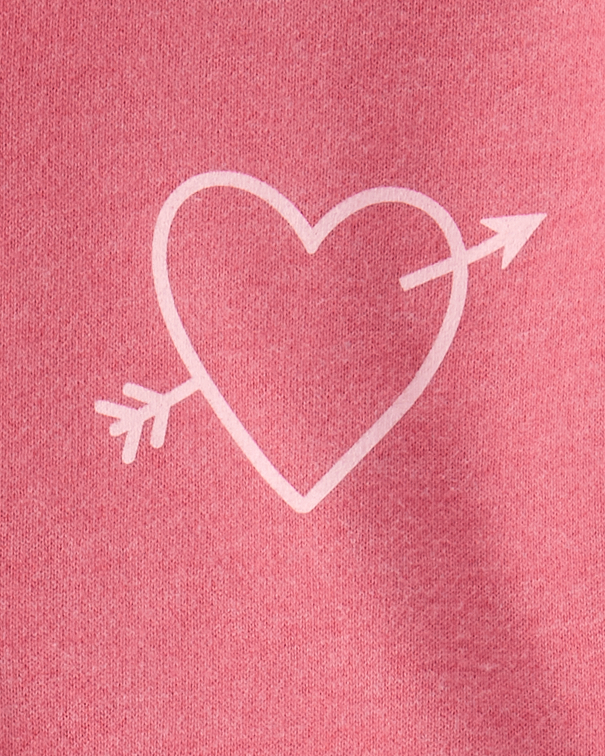 トップス Cotton lace heart sweatshirt Jones New York Scatter Heart Crew Neck Long Sleeve Knit Top