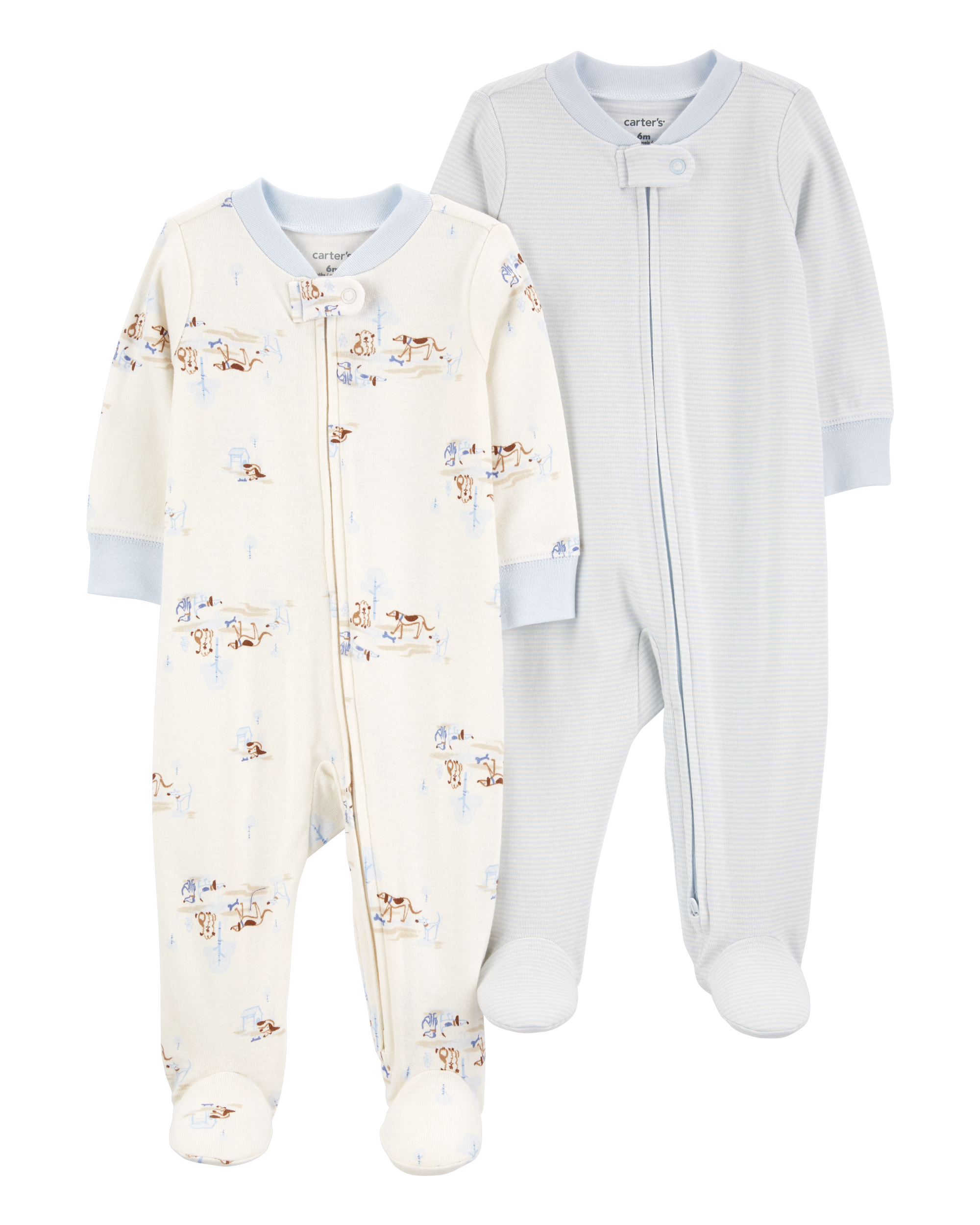 Baby 2-Pack 2-Way Zip Sleepers