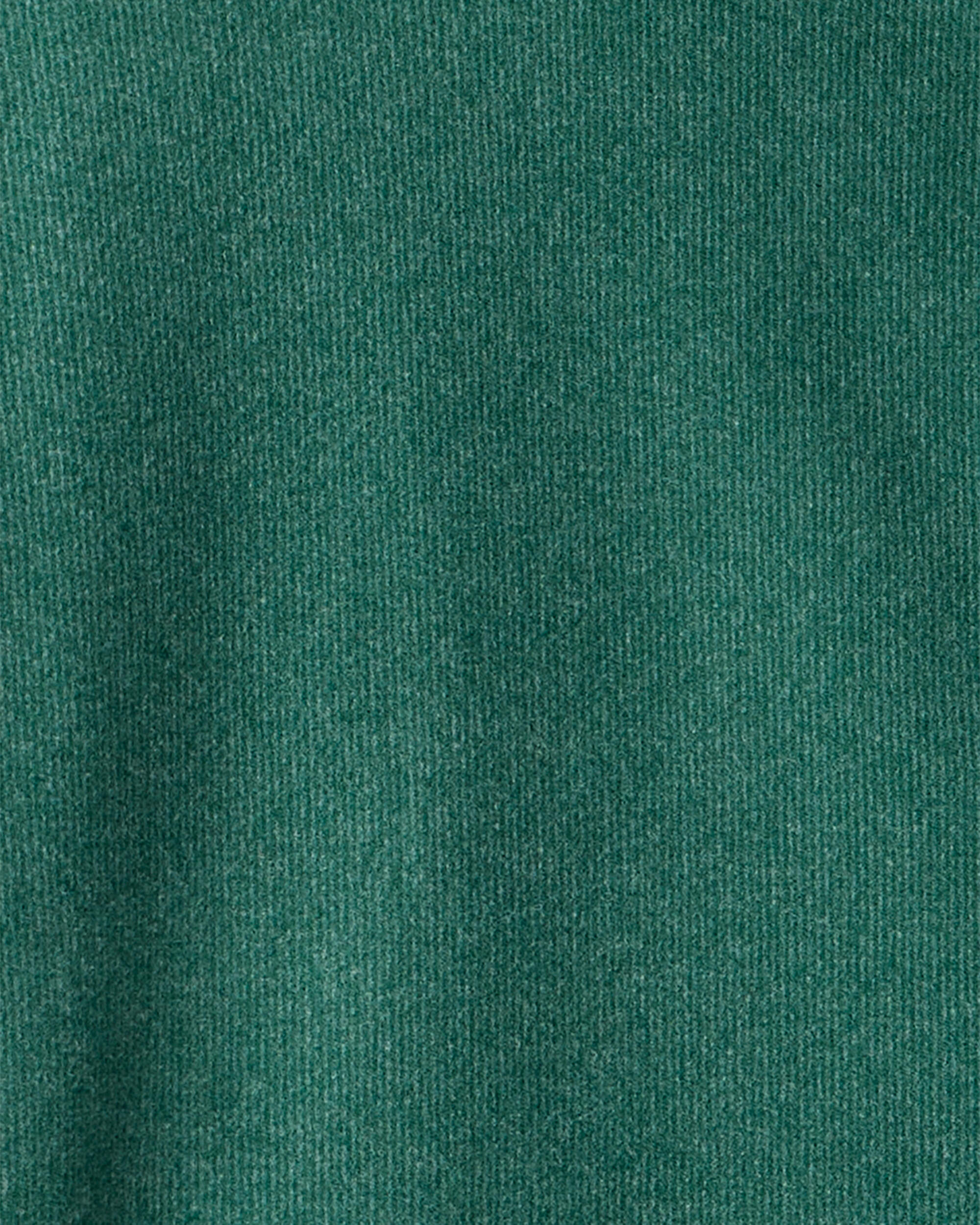 Boys Long-Sleeve Quarter-Zip Pullover Sweatshirt - Green