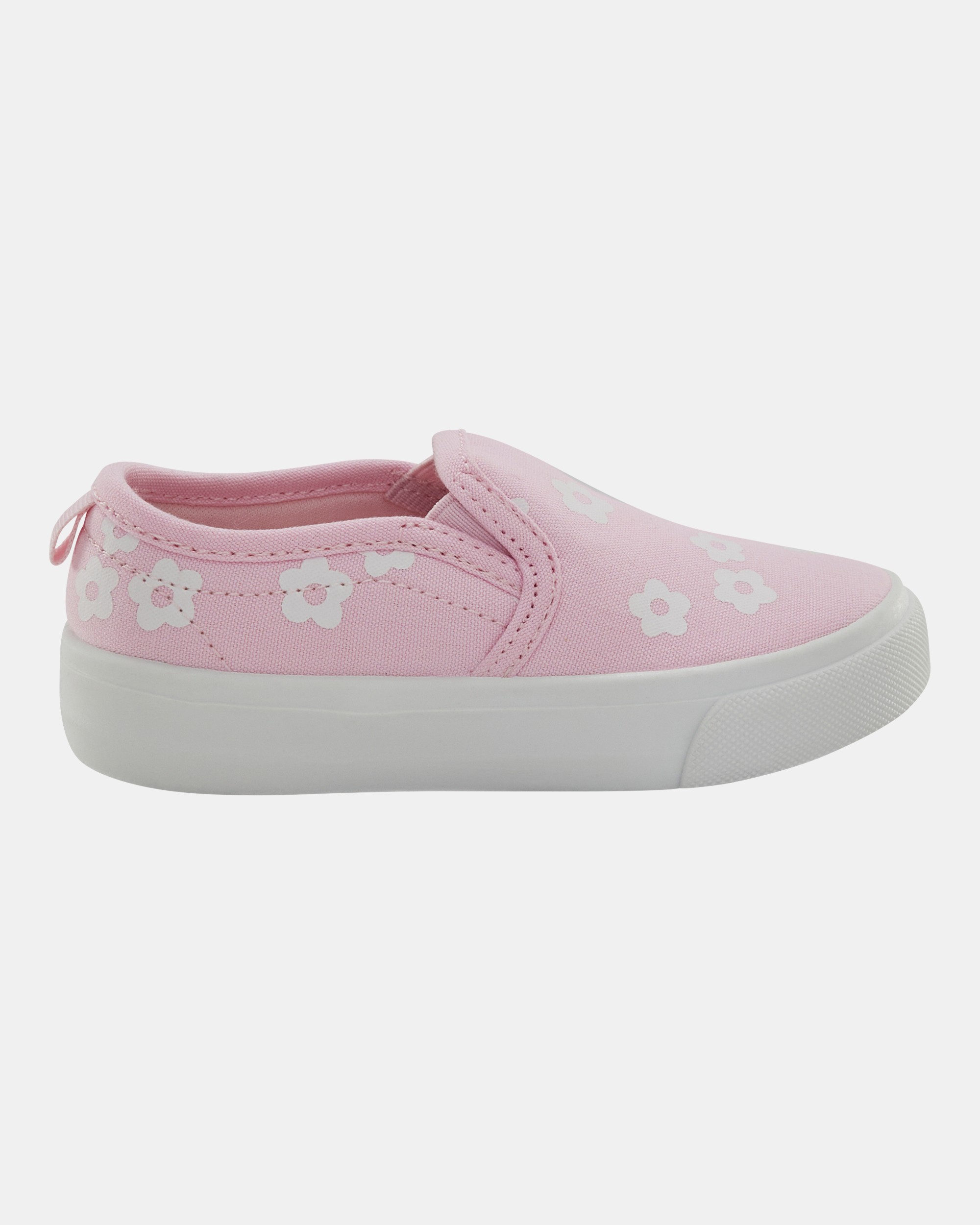 Toddler Slip-On Floral Sneakers - Pink