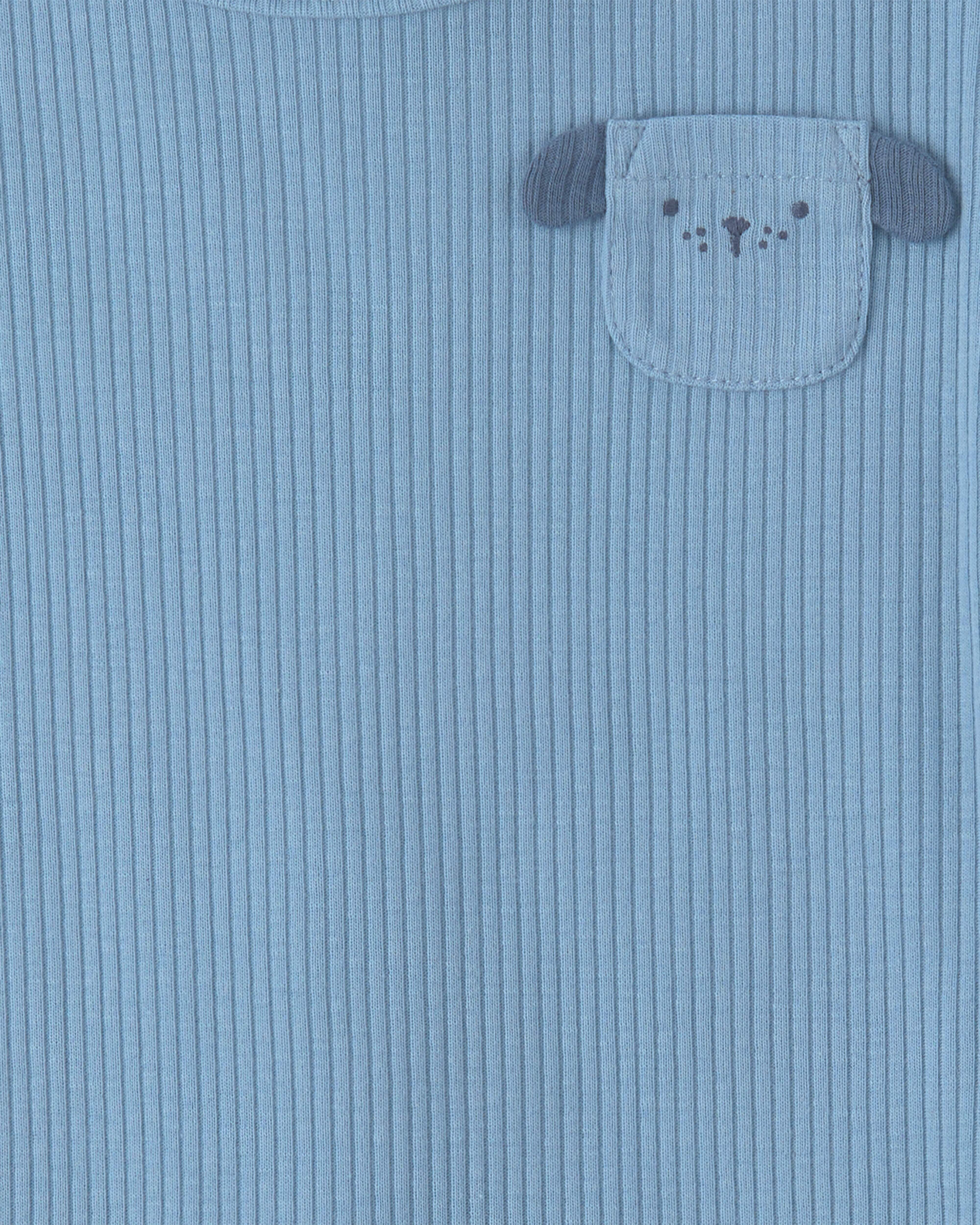 Baby Boy 2-Pack Dog Short-Sleeve Rompers - Blue