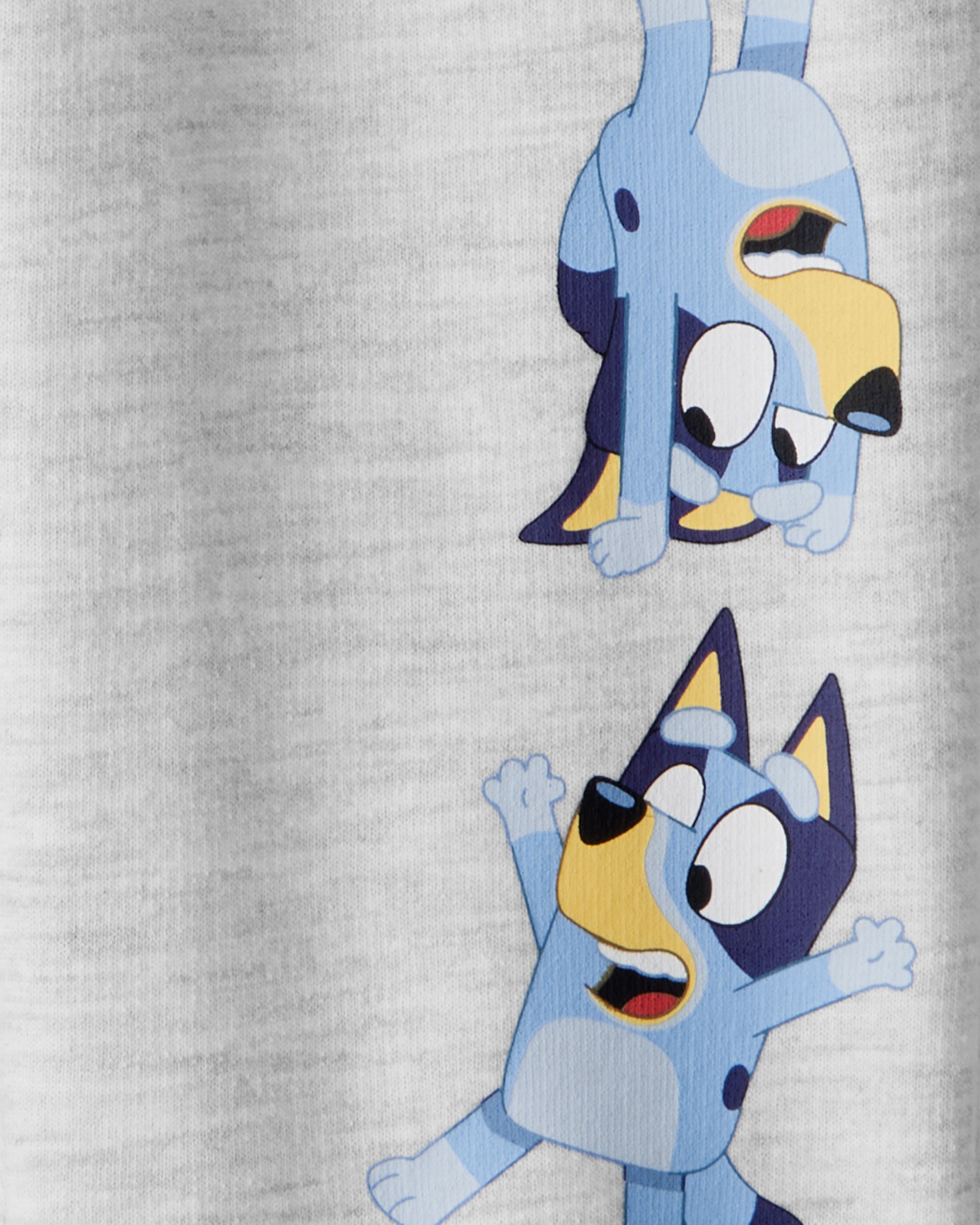 Baby Bluey French Terry Drawstring Joggers - Grey