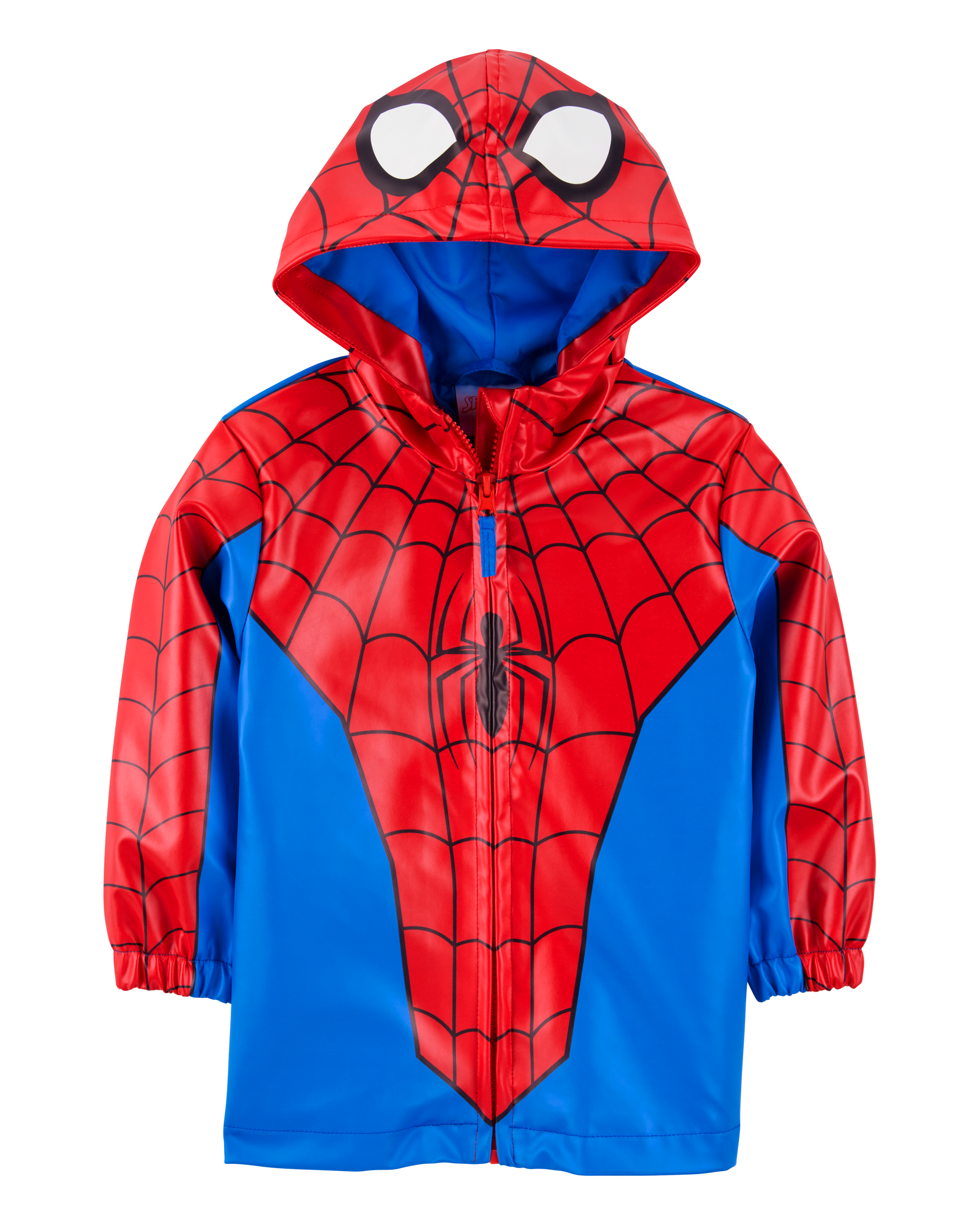 Toddler Spider-Man Rain Jacket - Red