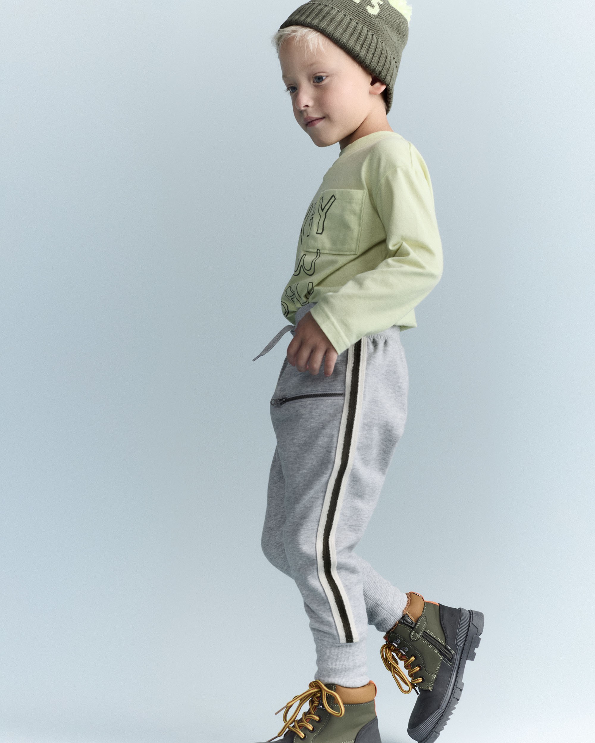 Toddler Fleece Jogger Pant - Heather Grey