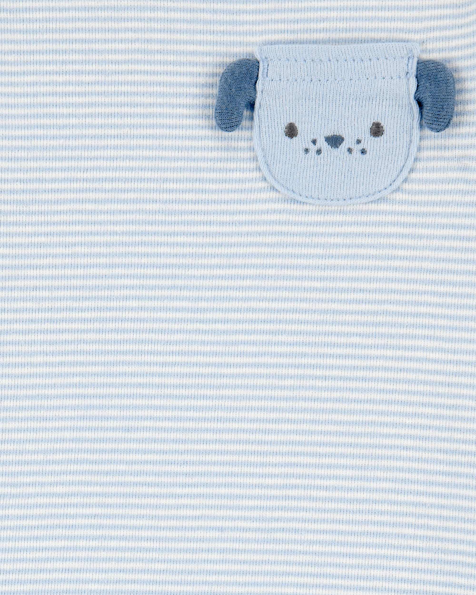 Baby 4-Piece Puppy Print Outfit Set