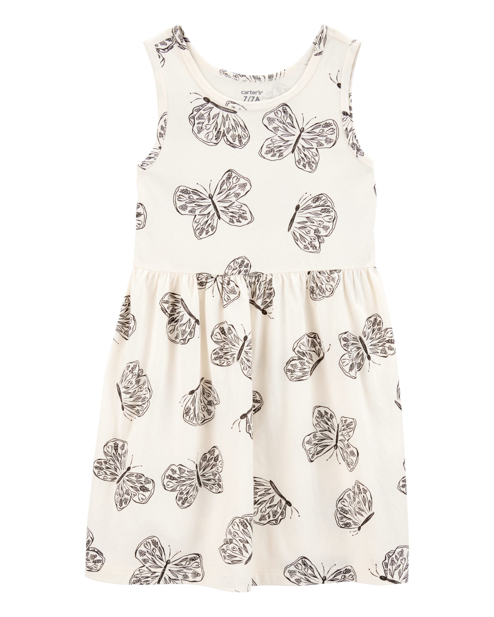 Kid Butterfly Tank Dress