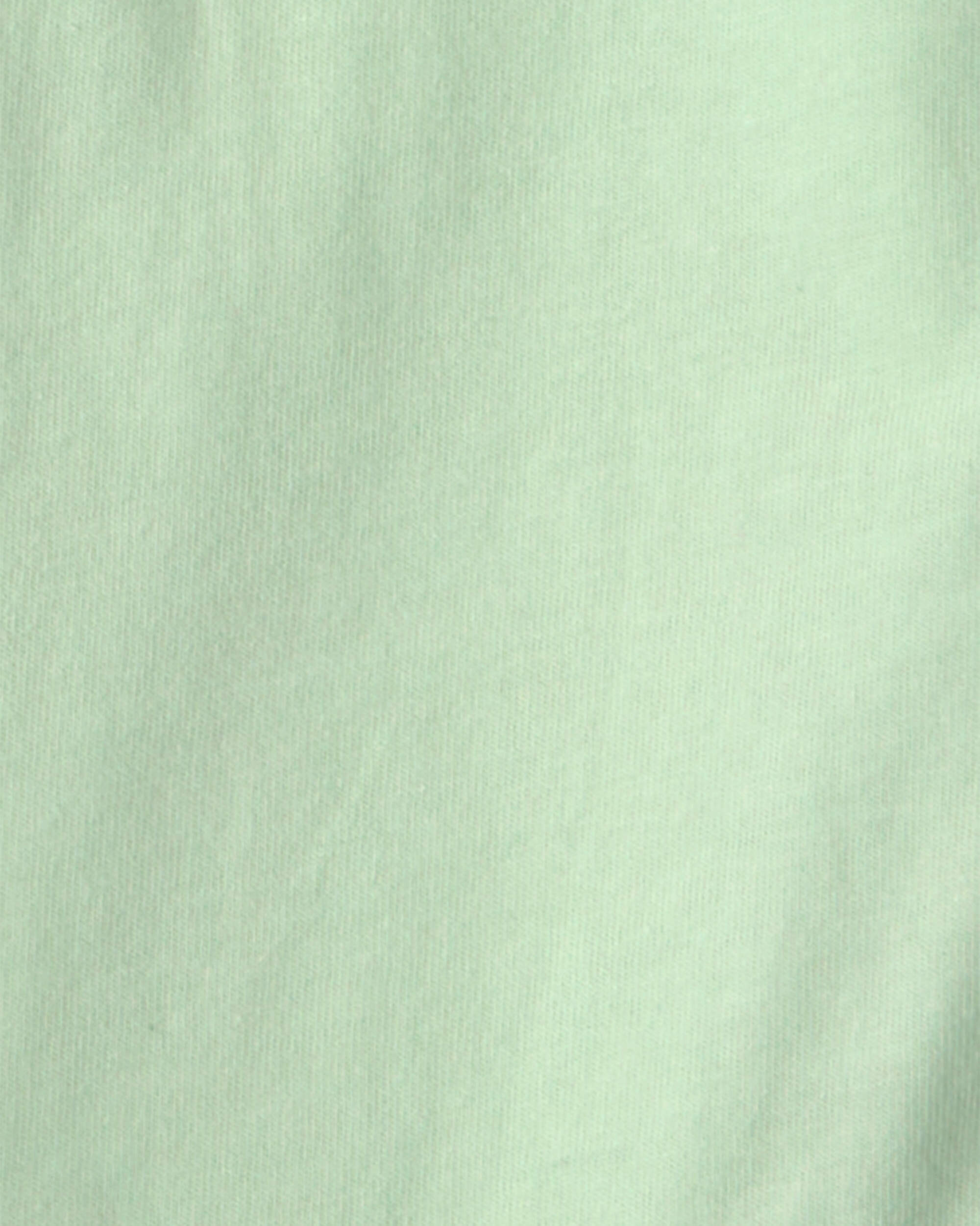 Baby Boy 3-Piece Pickleball Sweatshirt, Bodysuit & Short Set - Green