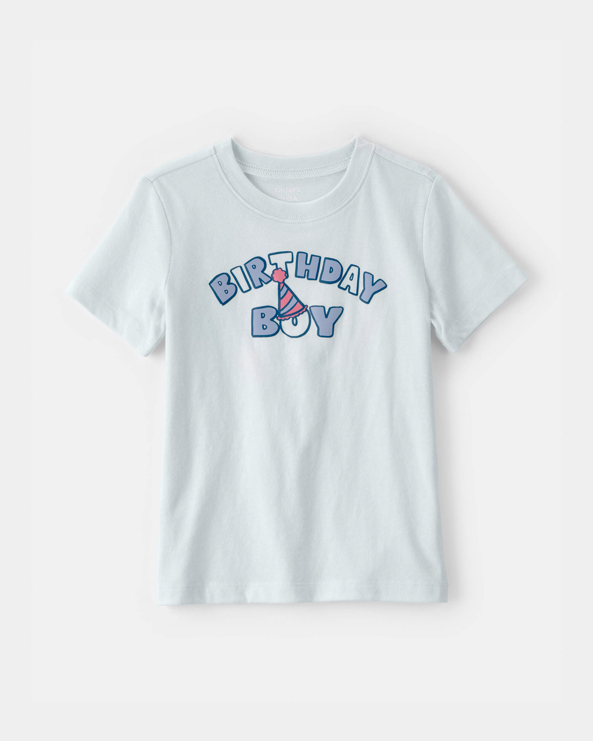 Toddler Boy 'Birthday Boy' Graphic Tee - Blue