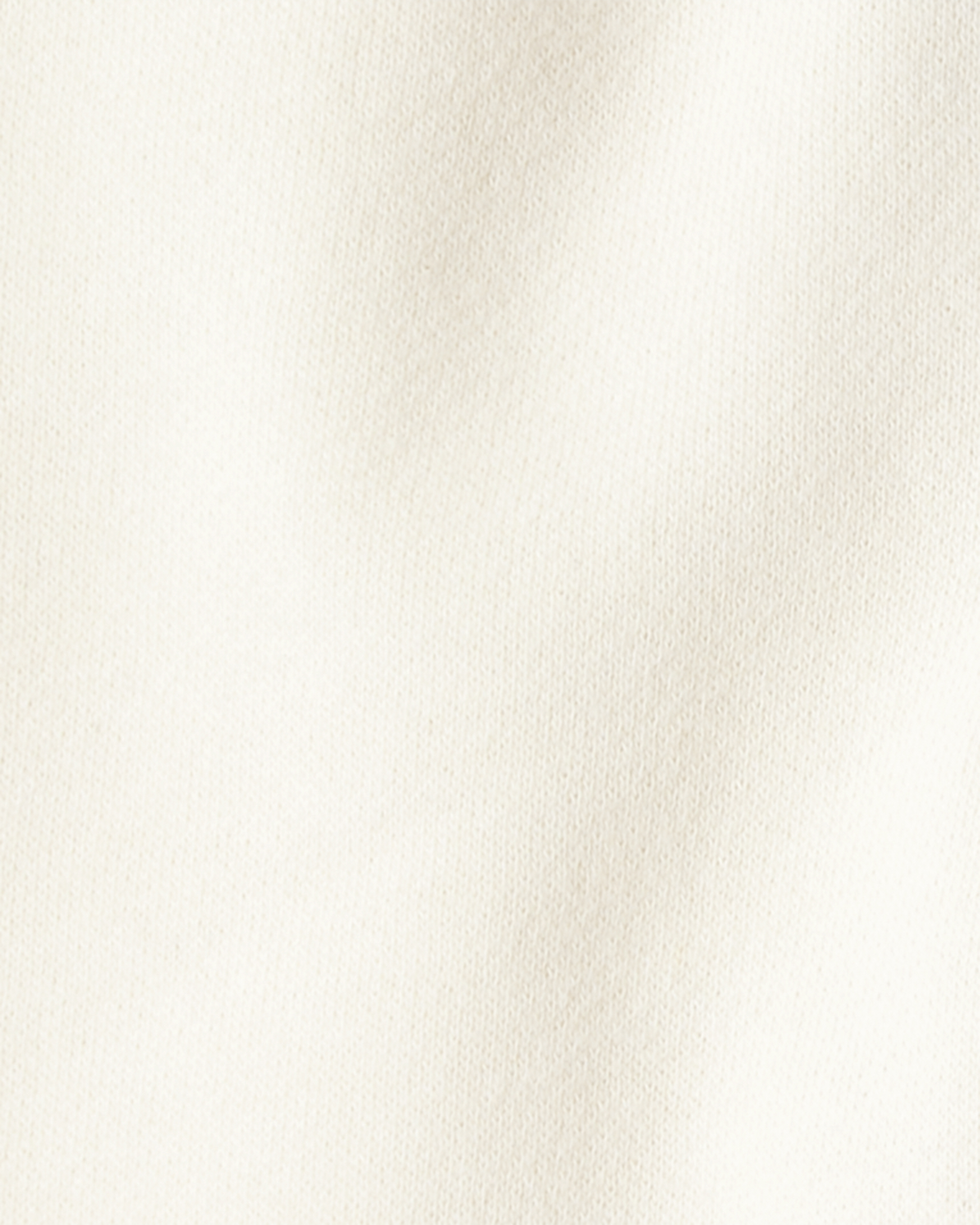 Baby Girl DayDream Fleece Drawstring Joggers - White