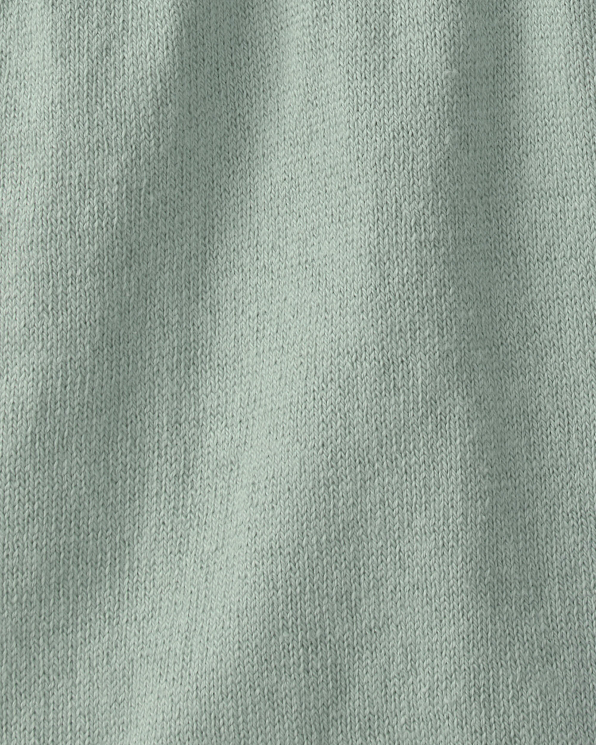 Baby 2-Piece Sailboat Overall Set - Green/Ivory