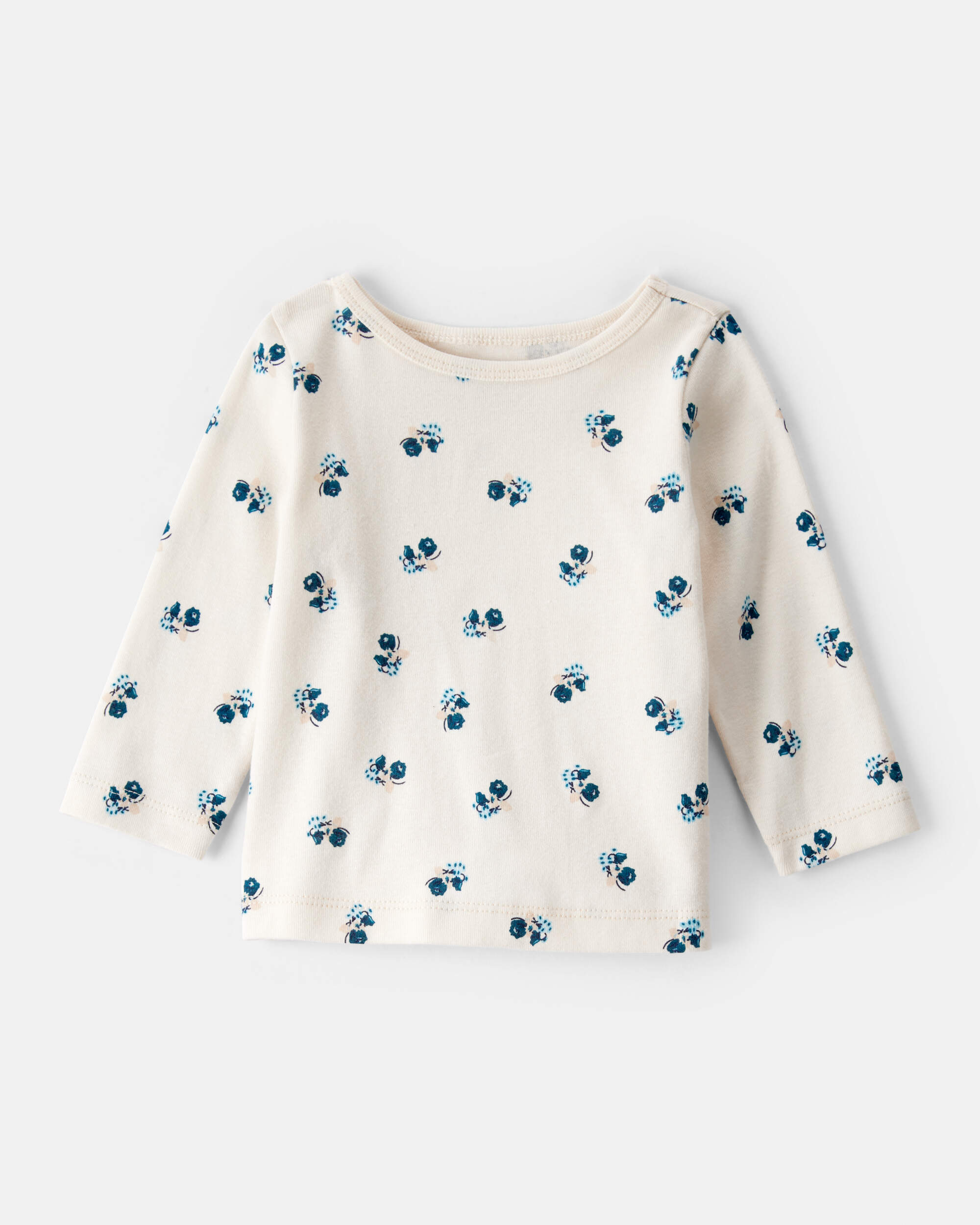 Baby Girl 3-Piece Corduroy Long-Sleeve Dress Set - Blue