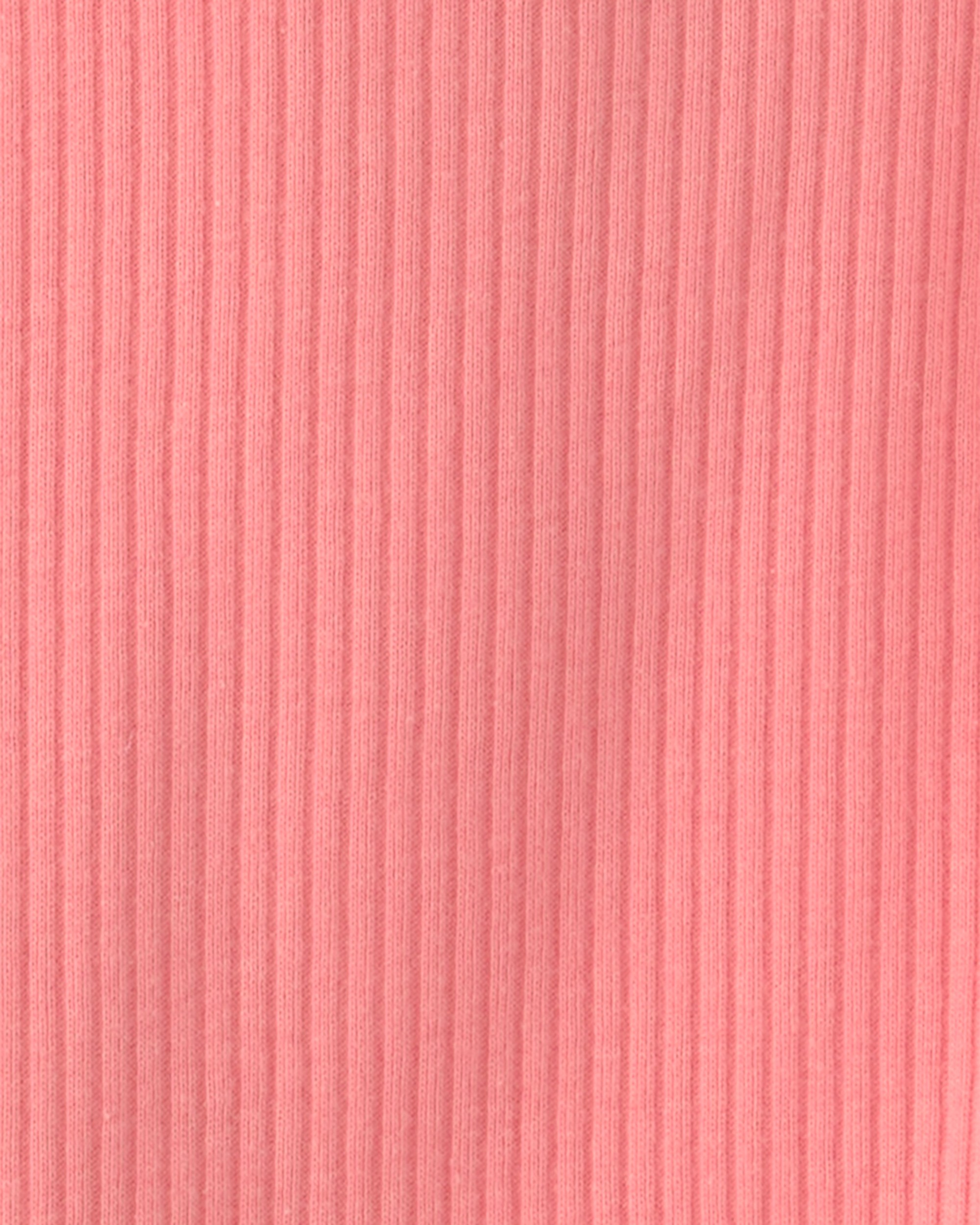 Baby Girl 5-Pack Ruffle-Sleeve Multipack Bodysuits - Pink/Blue/Green