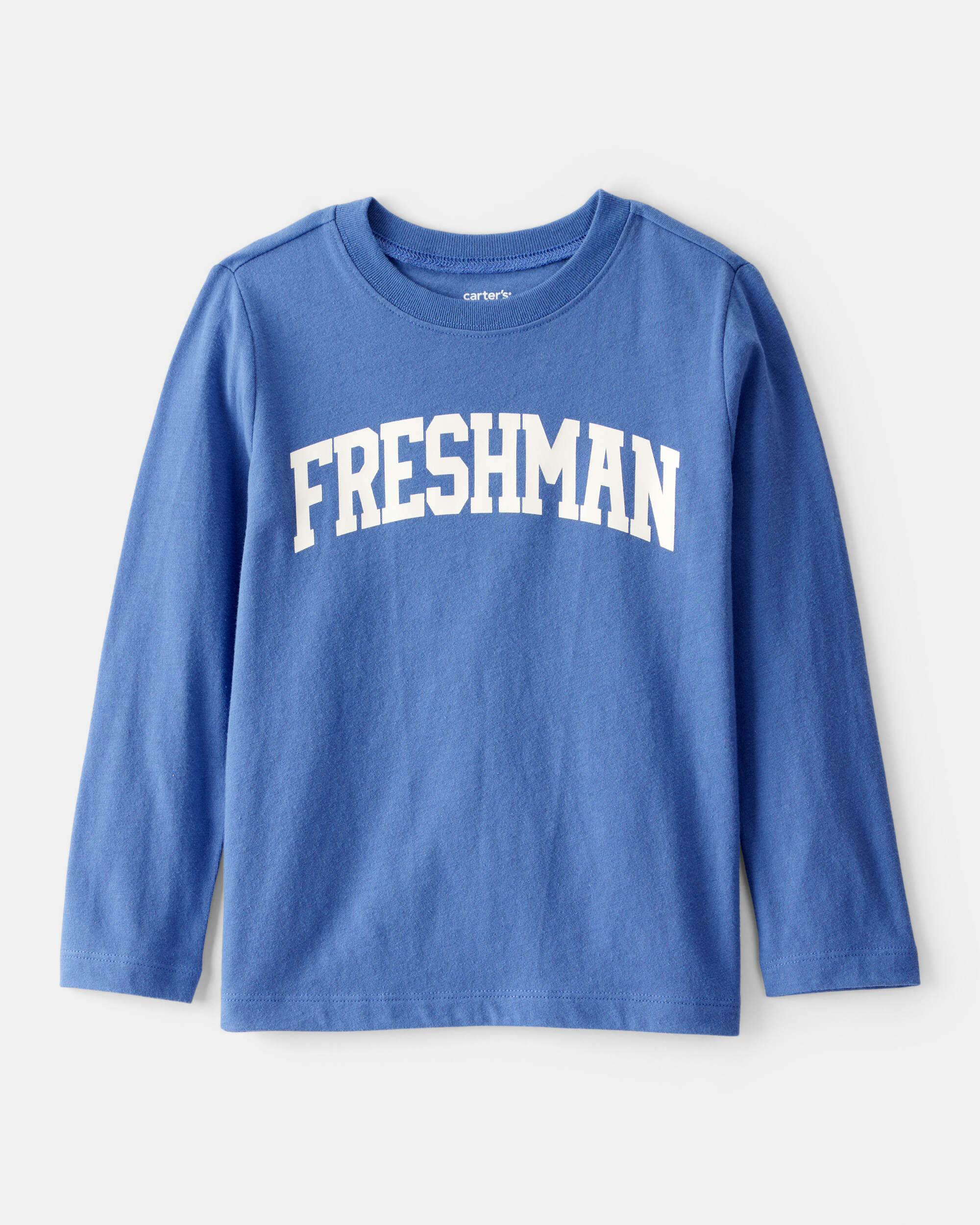 Toddler Boy Freshman Long-Sleeve Graphic Tee - Blue