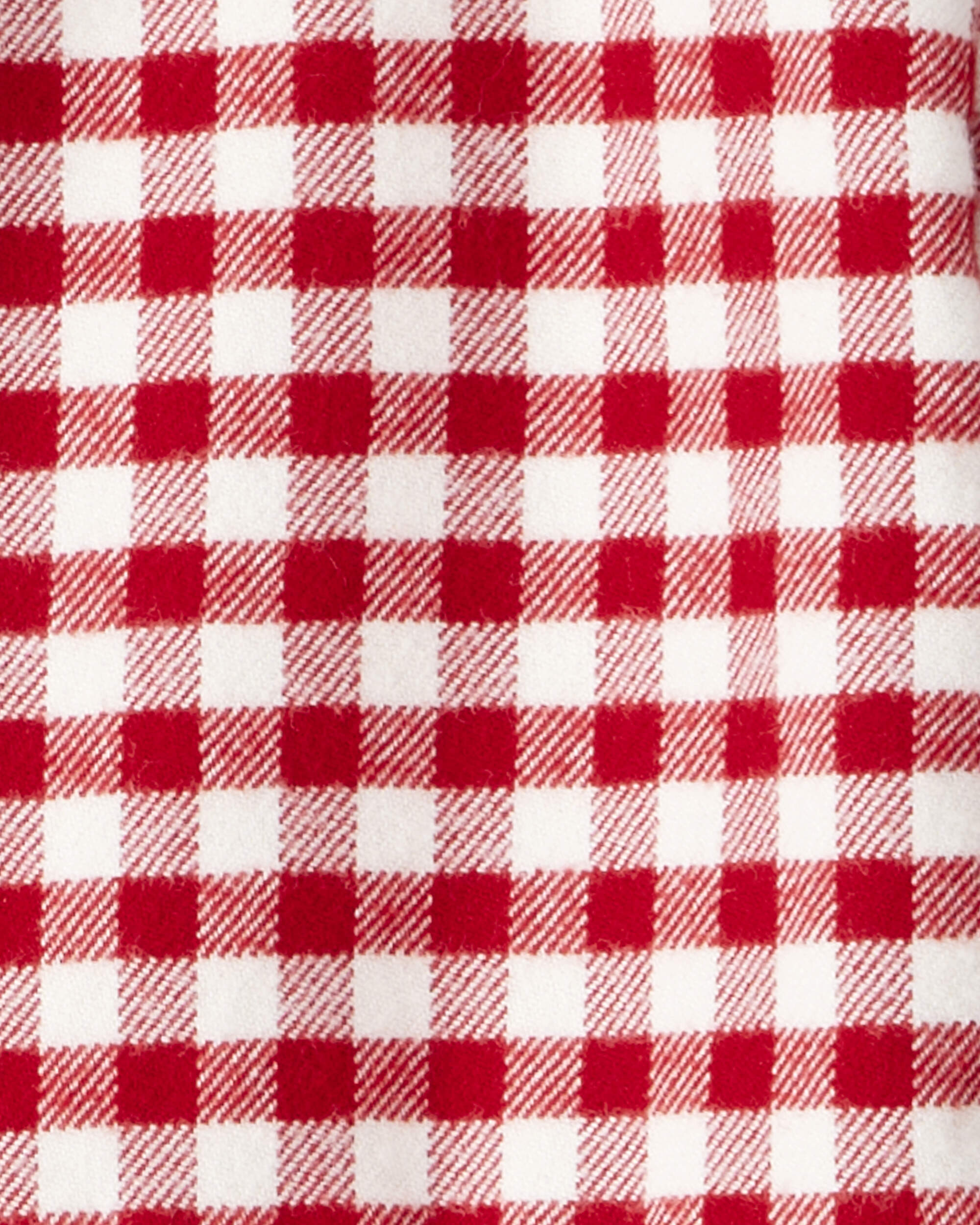 Toddler Girl Organic Cotton Flannel Dress