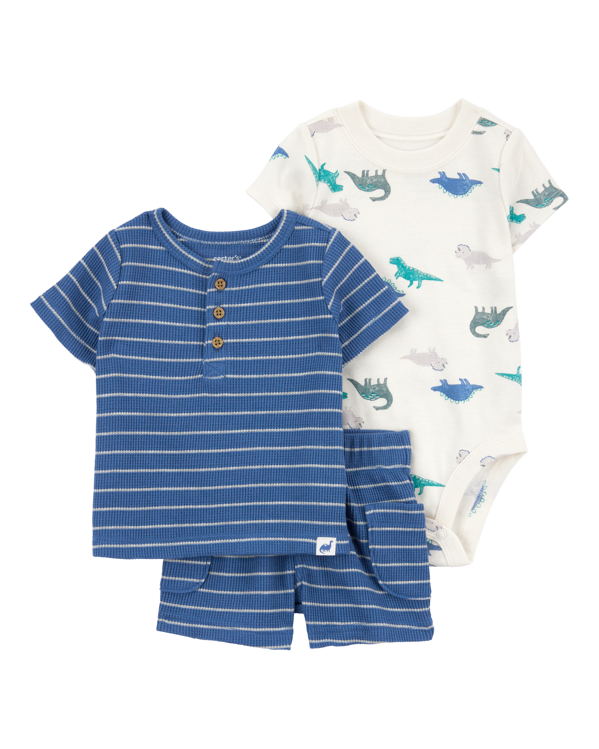 Baby 3-Piece Dinosaur Outfit Set