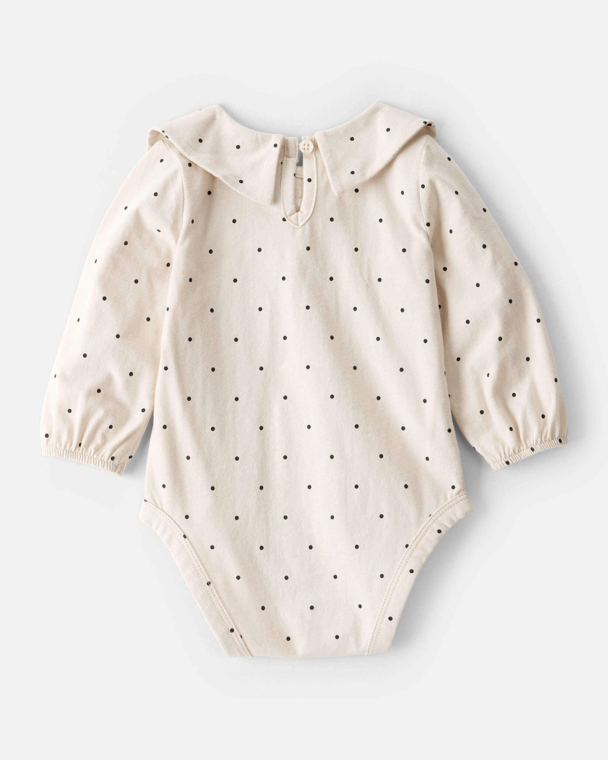 GIRYBABY CHEER UP BABY! プラッシュドール 2個セット Cream Baby Girl 2-Piece Bow Bodysuit & Pant Set - Cream