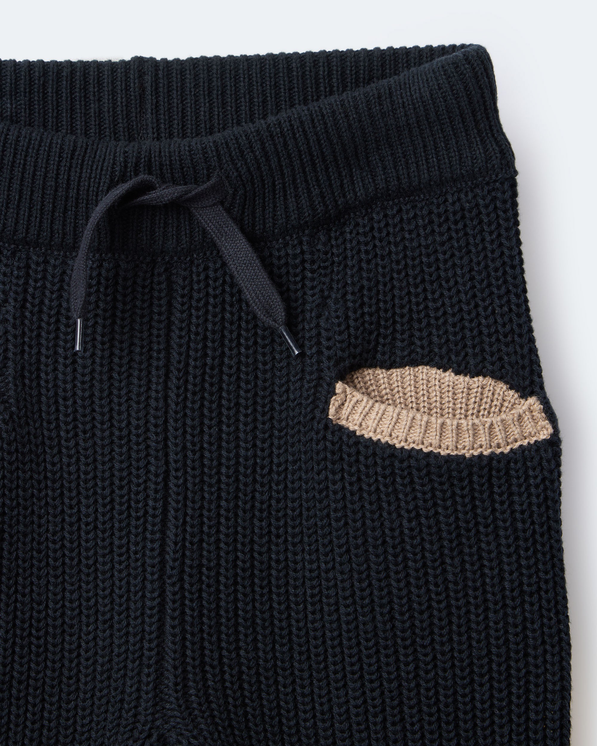 Toddler Sweater Jogger Pant - Black