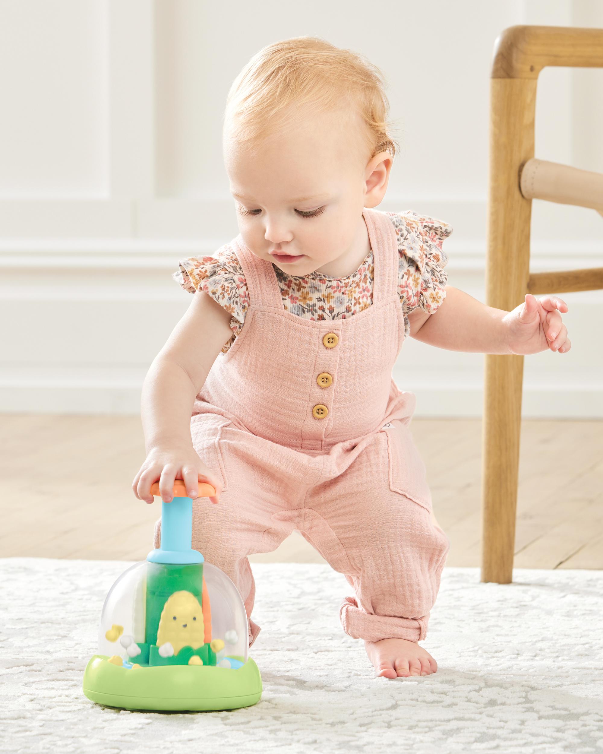 Baby Farmstand Push & Spin Baby Toy