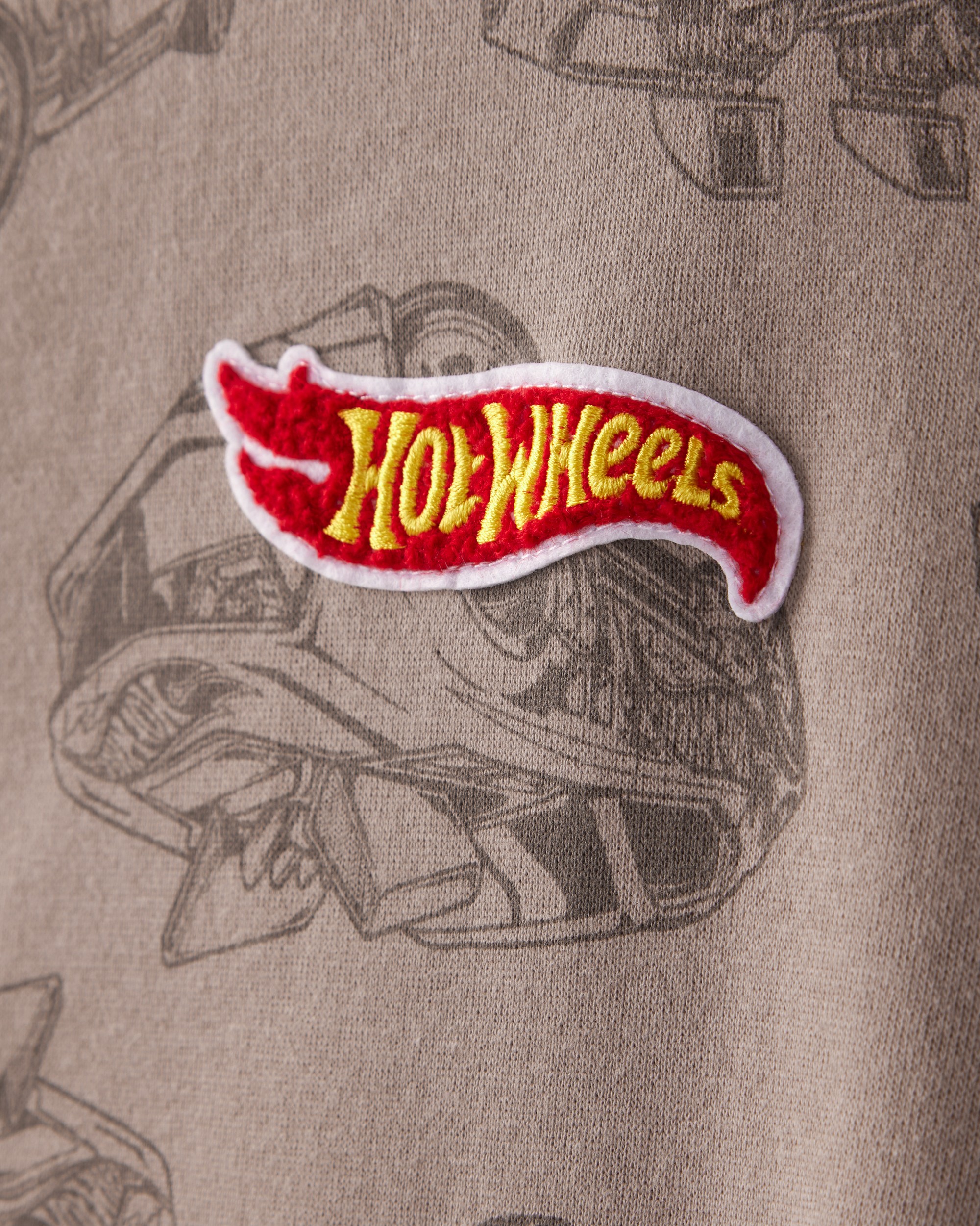 Boys Hot Wheels™ Pullover Sweatshirt - Brown