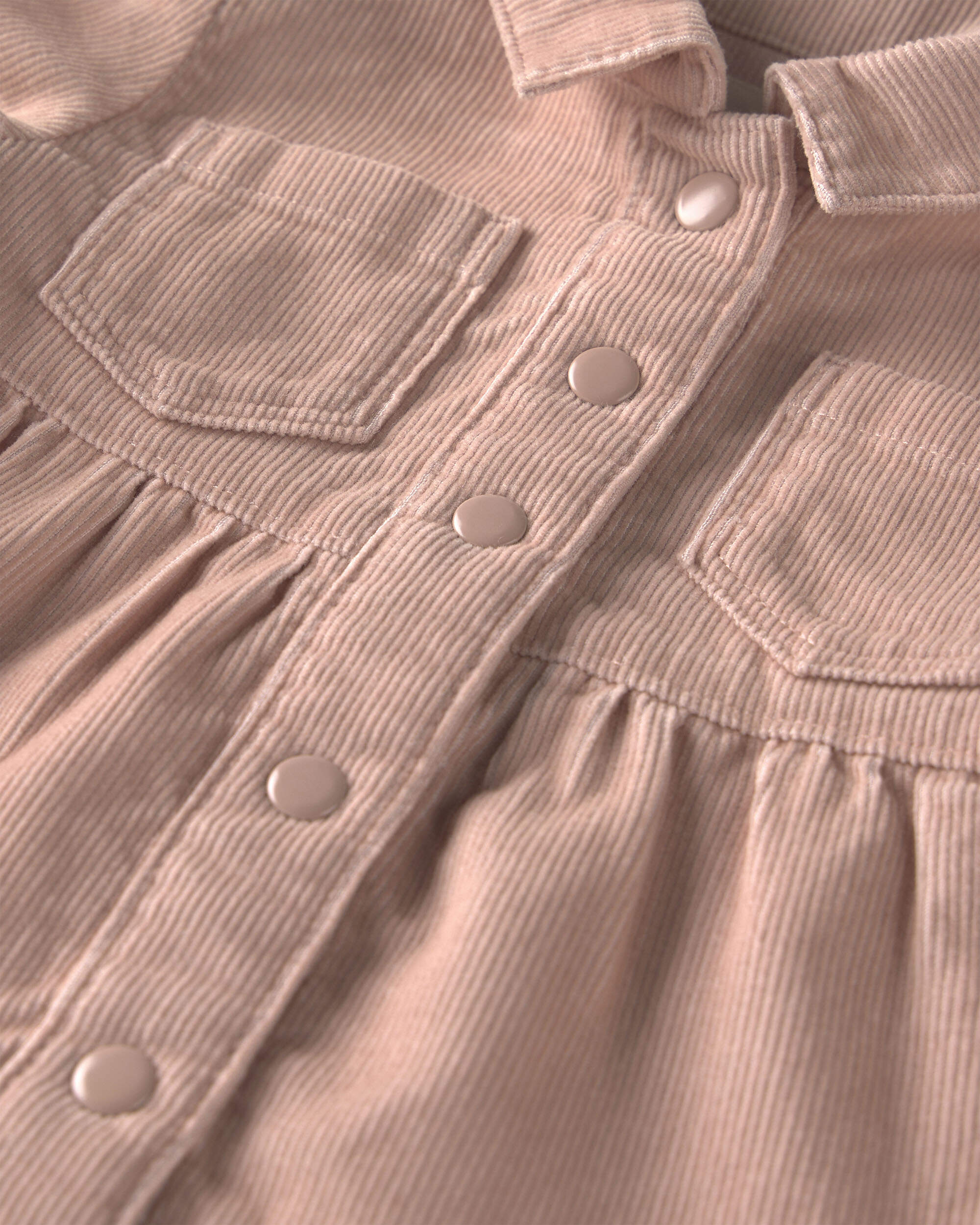 Baby Girl Organic Cotton Corduroy Dress