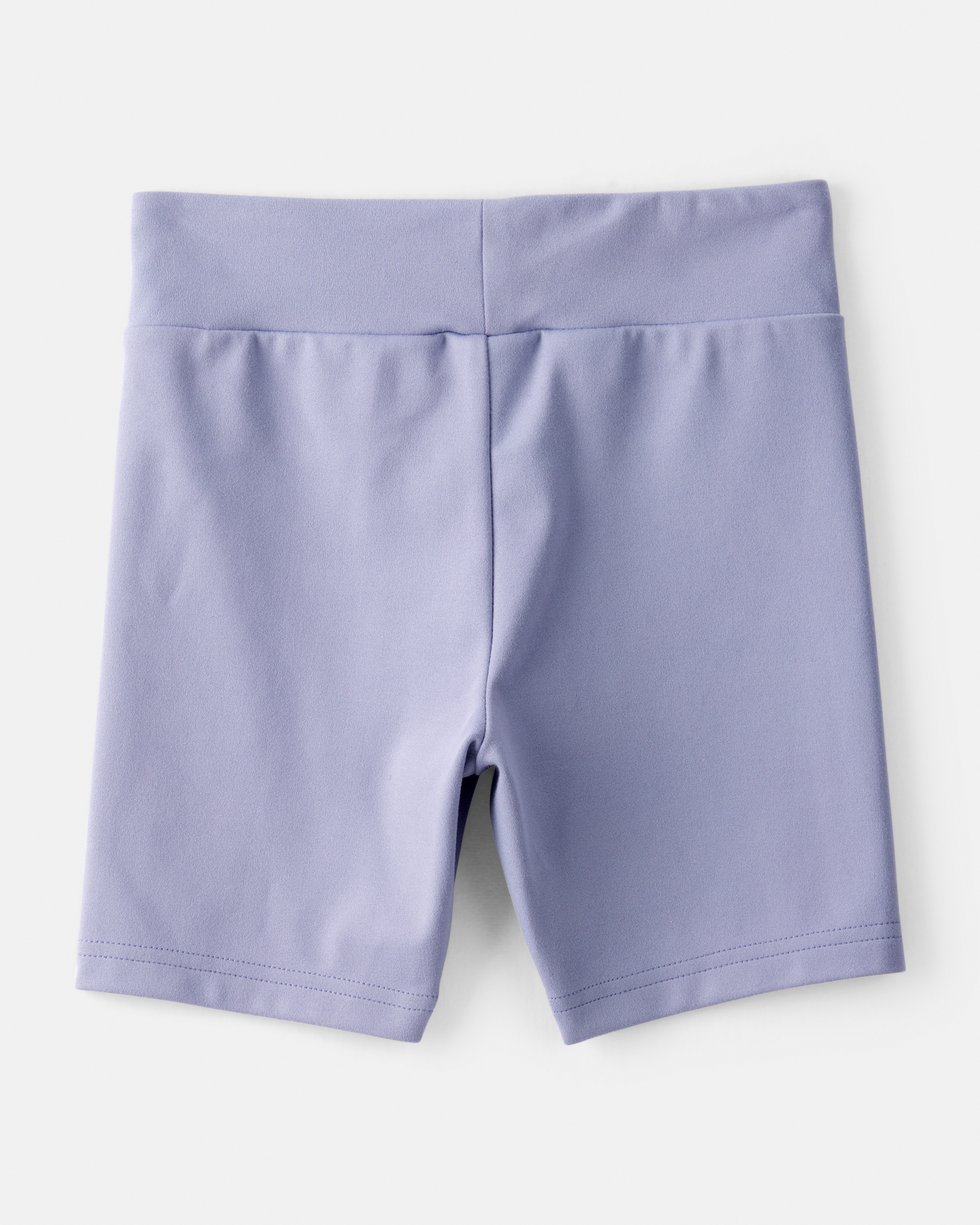Girls Knit Bike Shorts - Blue