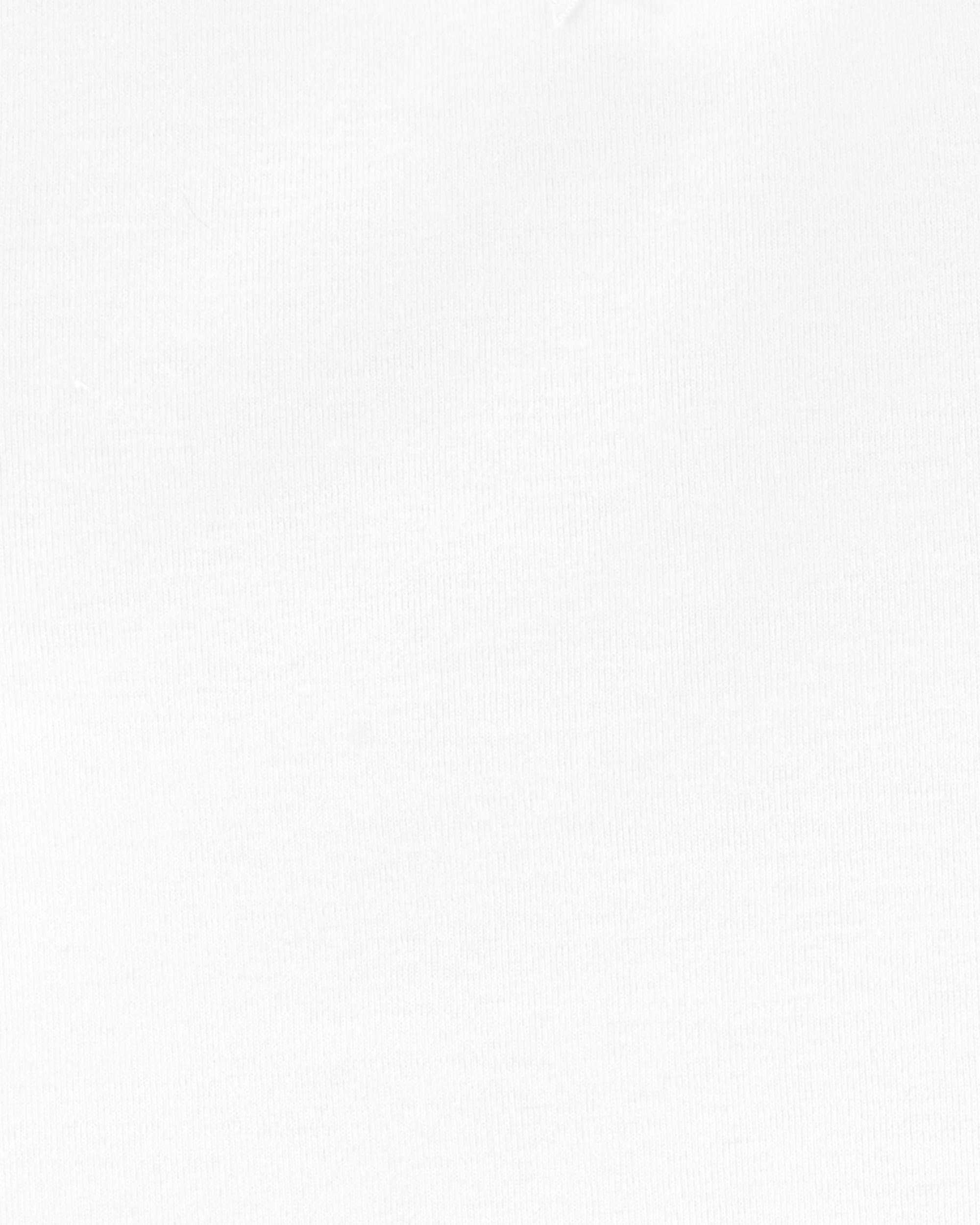 Toddler White 2Pack Cotton Undershirts