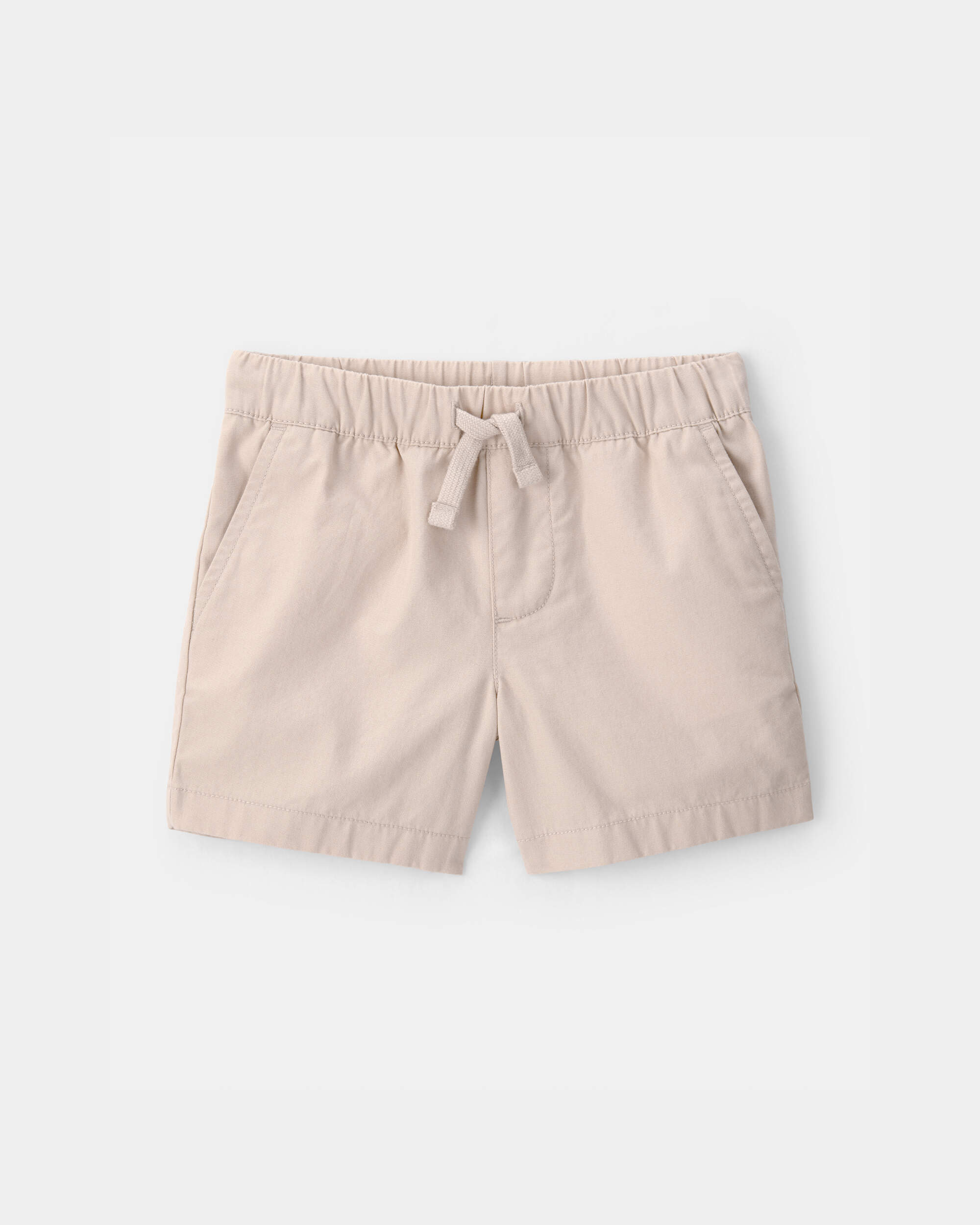 Baby Boy Canvas Shorts - Khaki