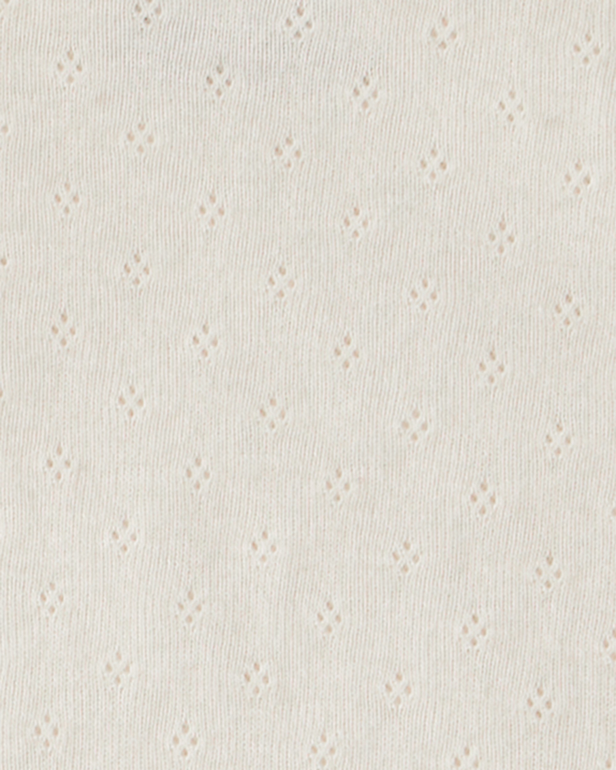 Baby Girl 3-Piece Floral French Terry Long-Sleeve Bodysuit & Pant Set - White