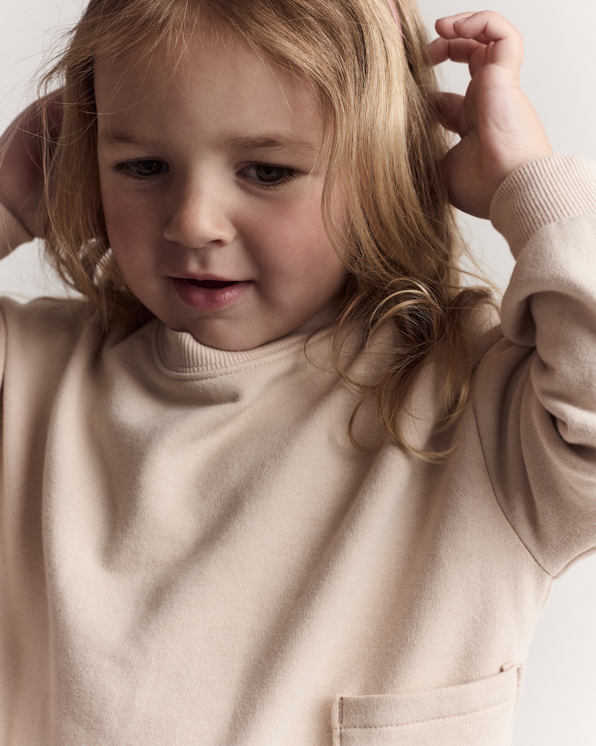 Toddler Otter Sweatshirt™ with Pockets - Khaki
