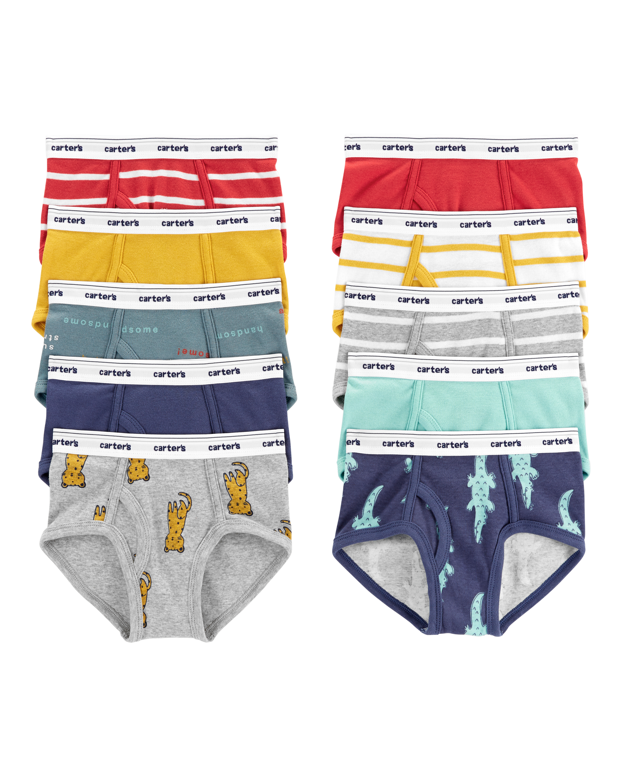 10-Pack Cotton Briefs