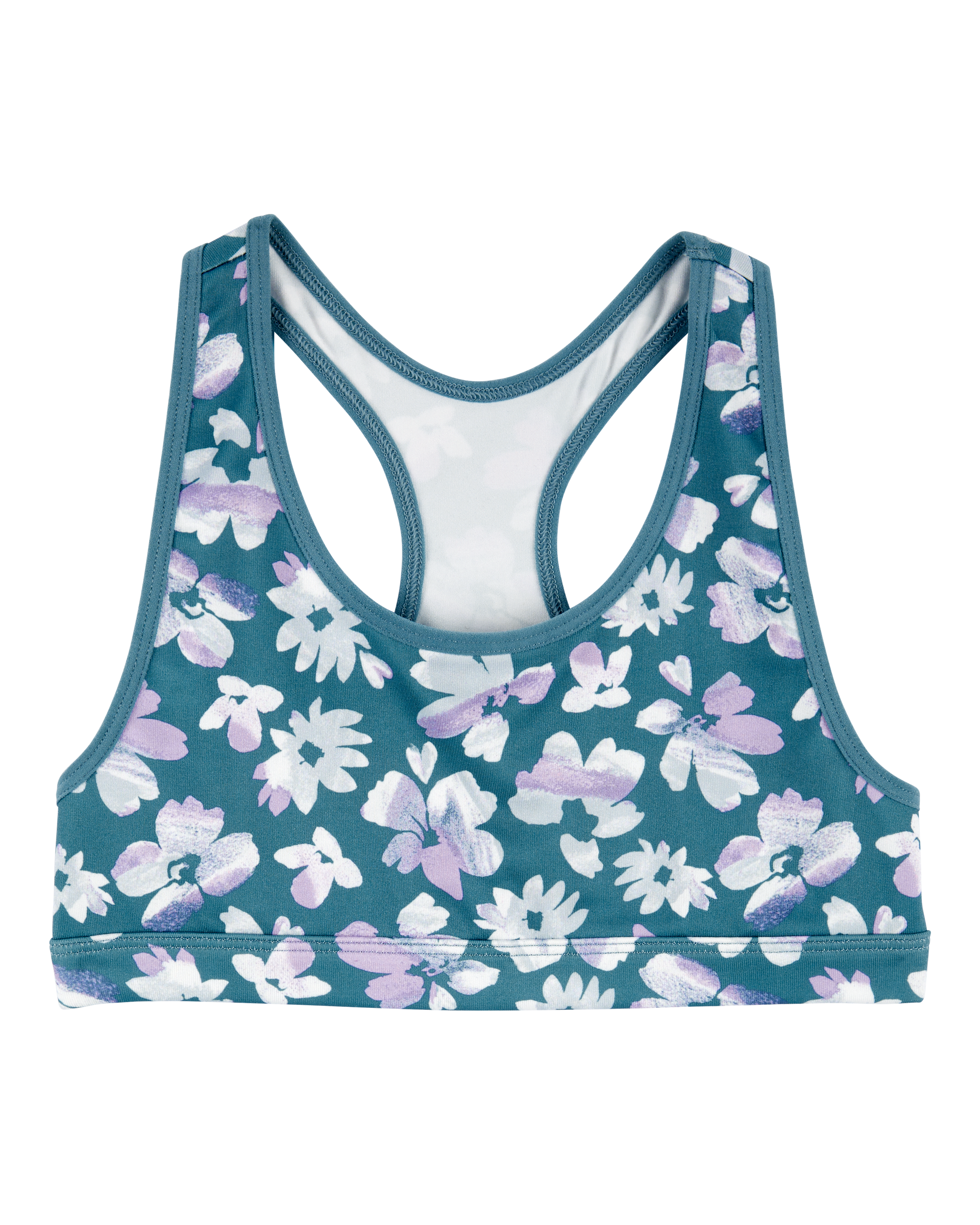 Kid Floral Sports Bra
