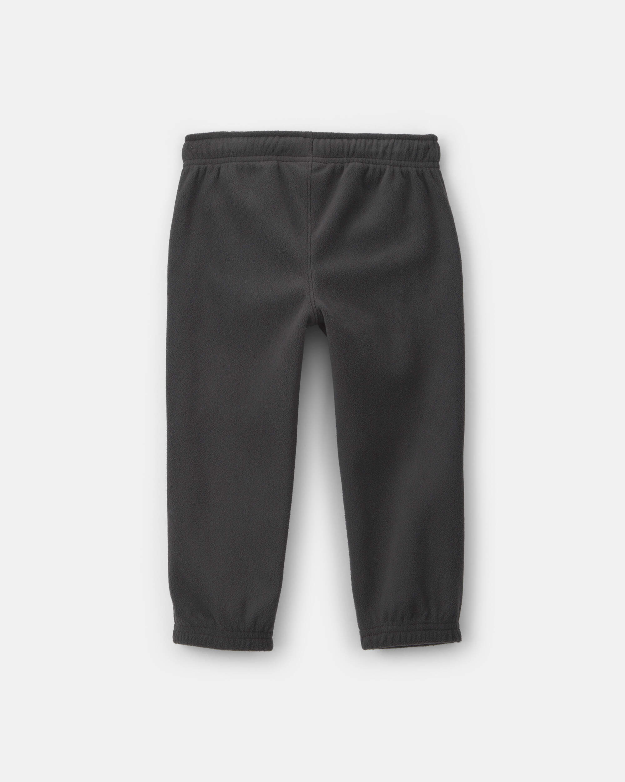 Toddler Boy Microfleece Pants - Black