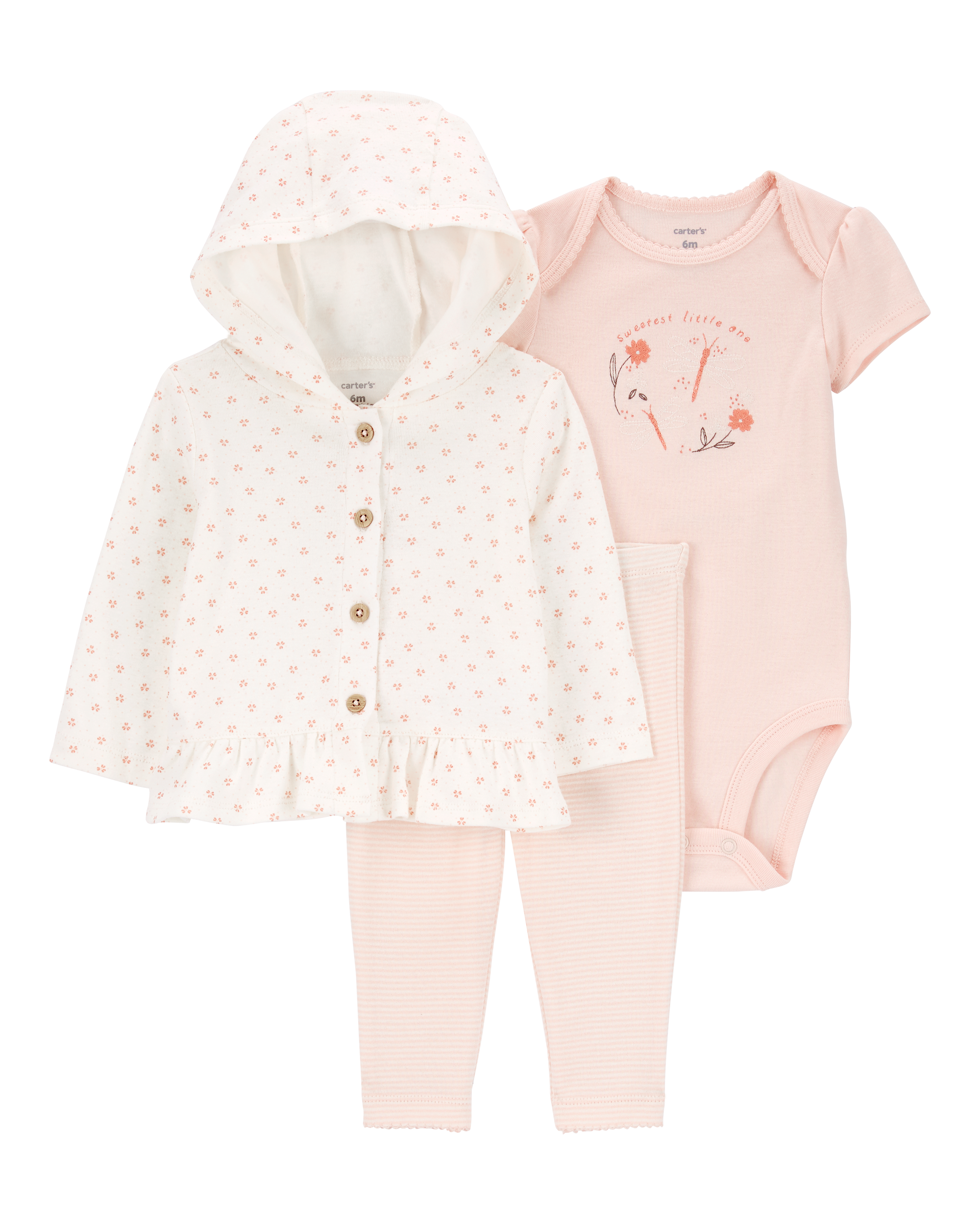 Baby 3-Piece Little Cardigan Set