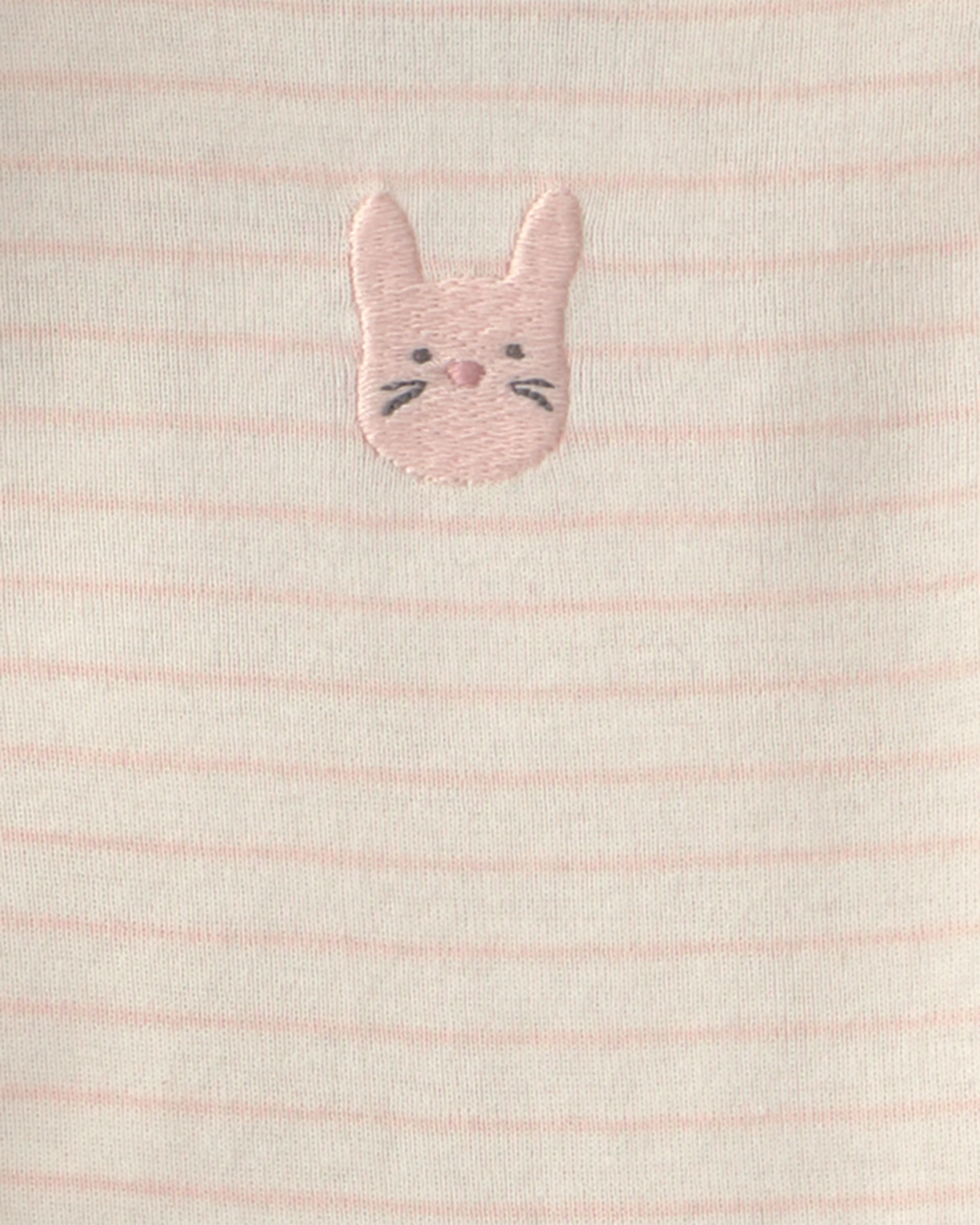 Baby Girl 3-Piece Bunny Terry Short-Sleeve Layering Set - Pink